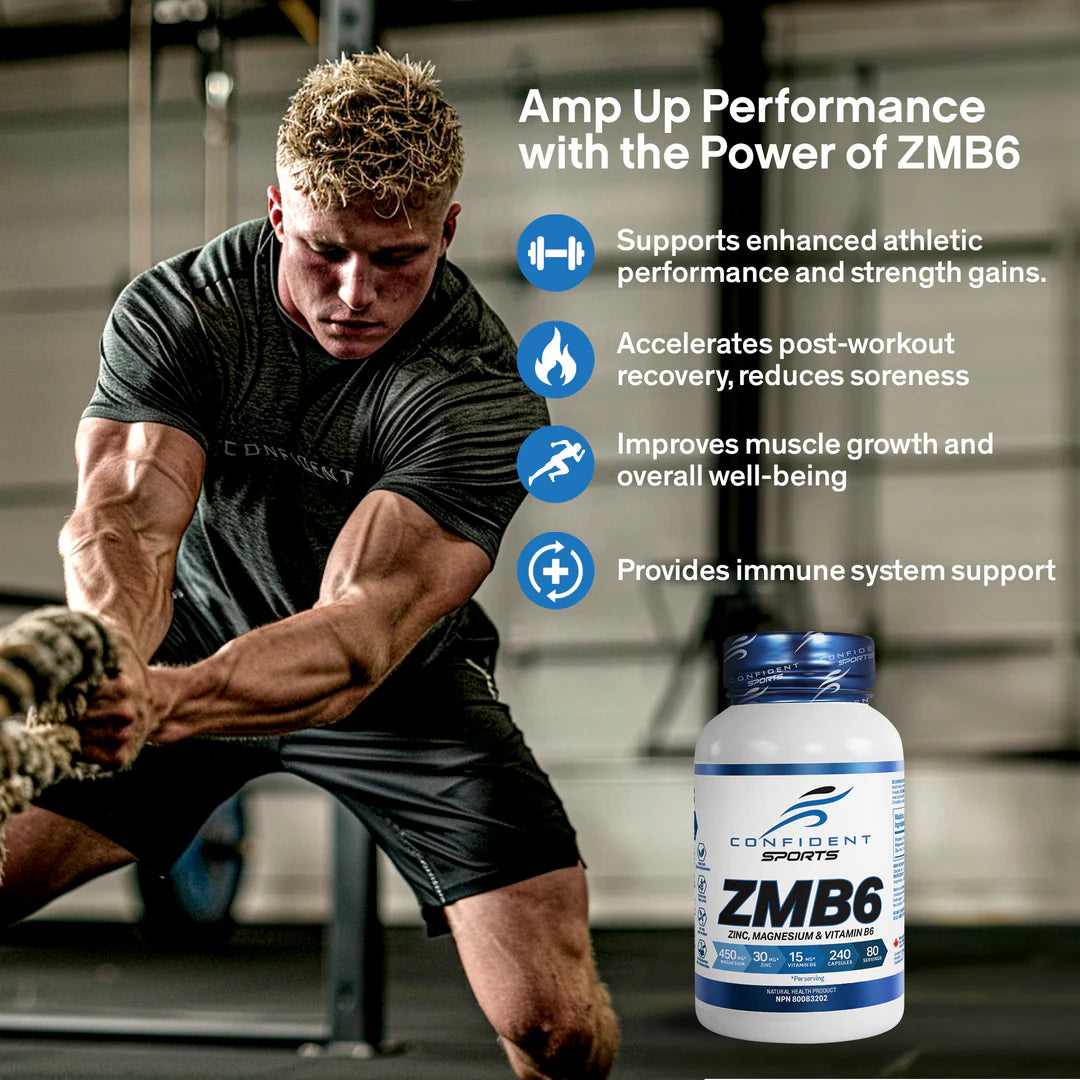 Confident Sports - ZMB6 - 120 Capsules