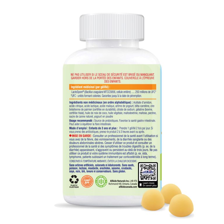AllKidz® - Probiotic Gummies - 80 Gummies