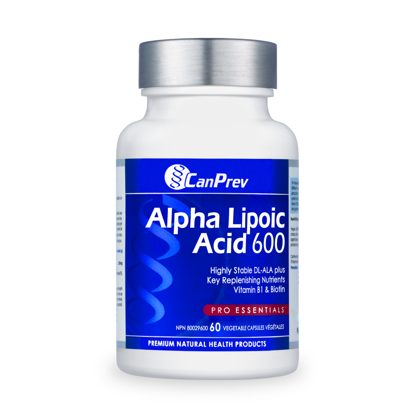 CanPrev - Alpha Lipoic Acid 600 - 60 Veg Capsules