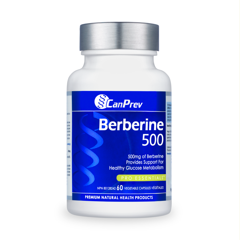 CanPrev - Berberine - 500mg 60 Veg Capsules