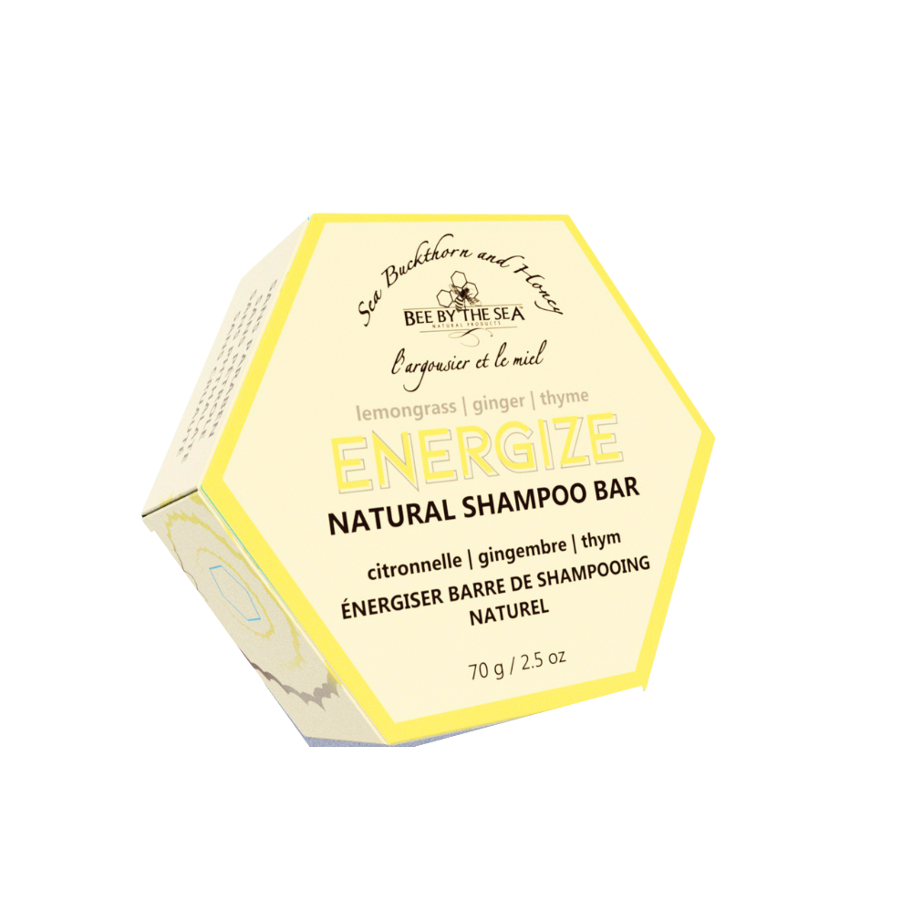 Bee By The Sea - Energize Shampoo Bar - 70g