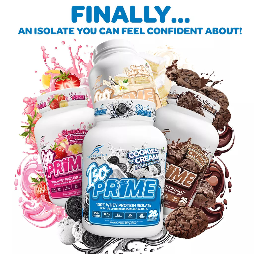Confident Sports - ISO Prime Protein Isolate Powder - 907g