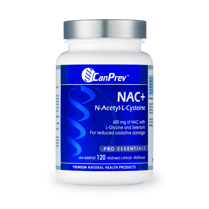 CanPrev - NAC+ N-Acetyl-L-Cysteine - 120 Veg Capsules