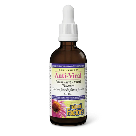 Natural Factors - AntiViral Potent Fresh Herbal Tincture - 50ml