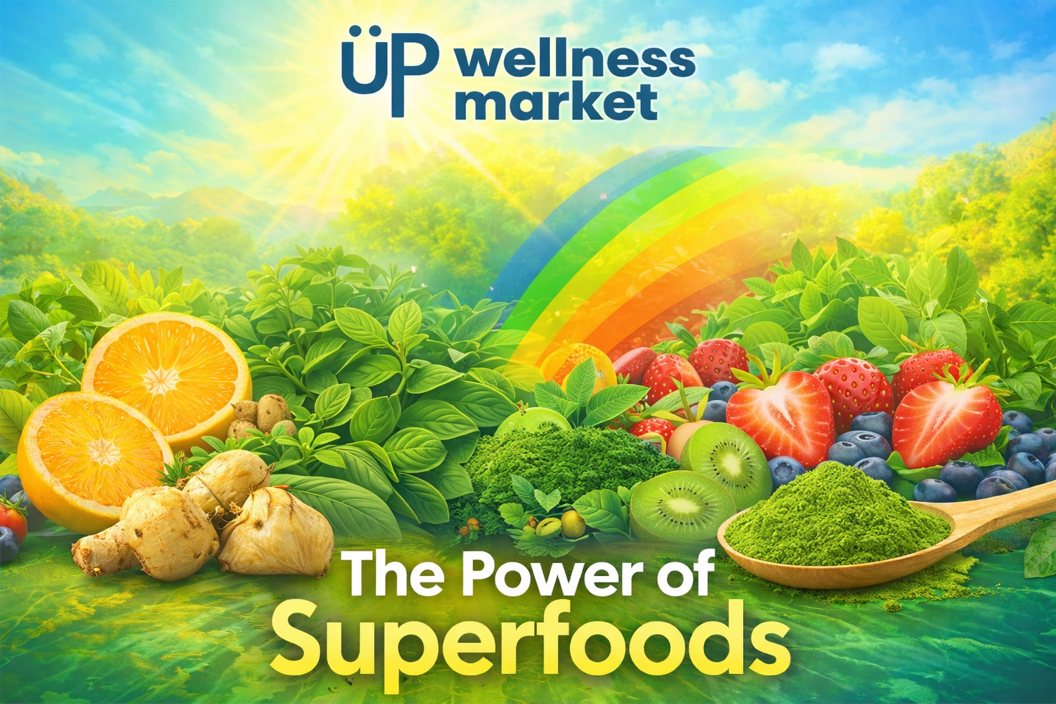 The Power of Superfoods: Boost Your Health Naturally with Up Wellness Market