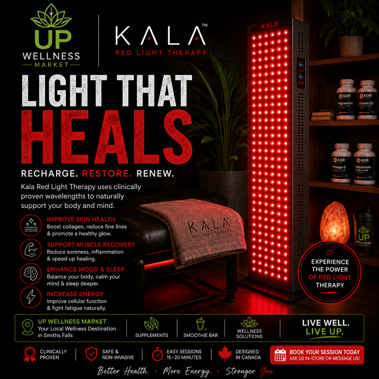 Red Light Therapy: A Natural Way to Support Healing, Recovery, and Wellness