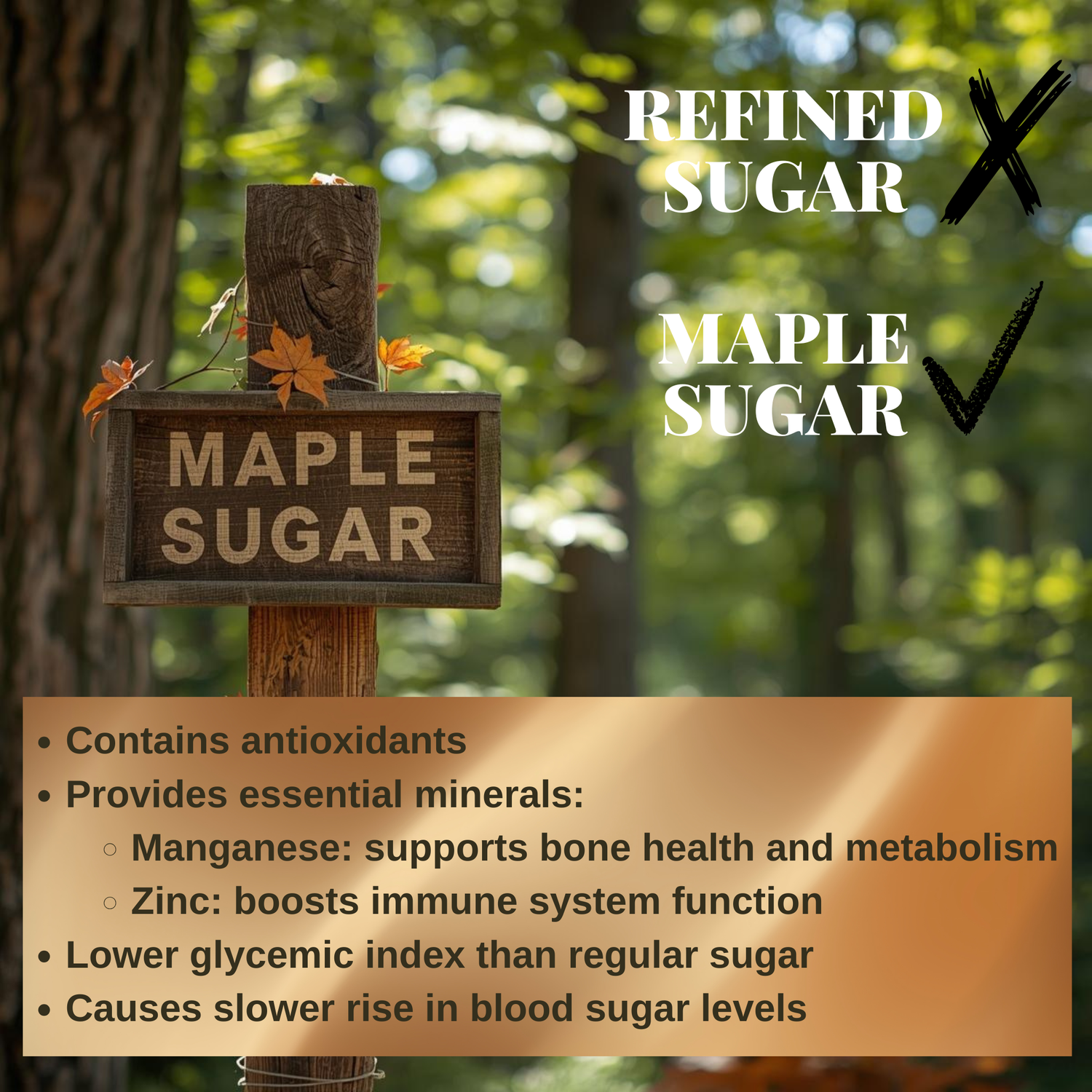 Is Maple Sugar Healthier than Refined Sugar?