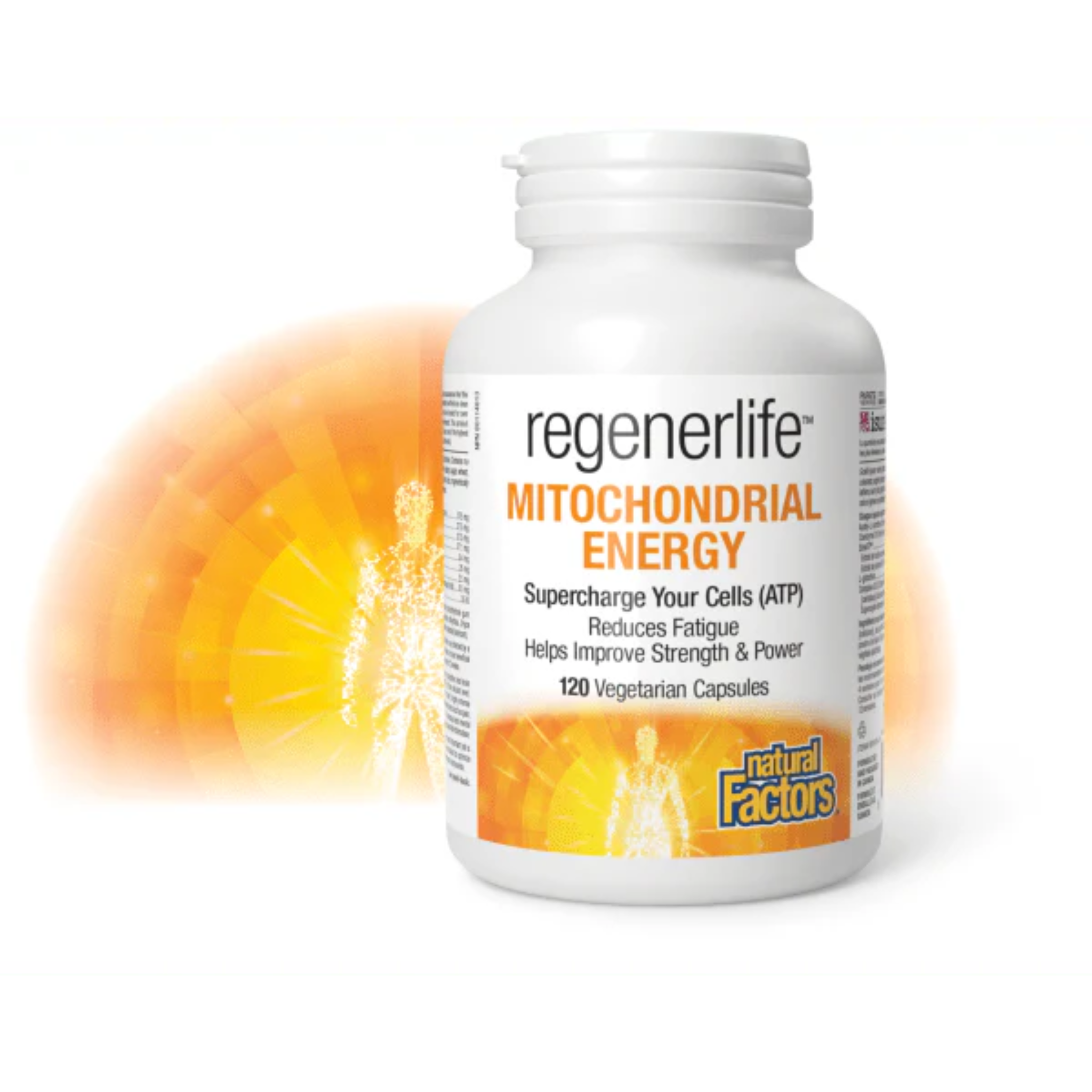 Natural Factors - RegenerLife Mitochondrial Energy - 120 Veg Capsules