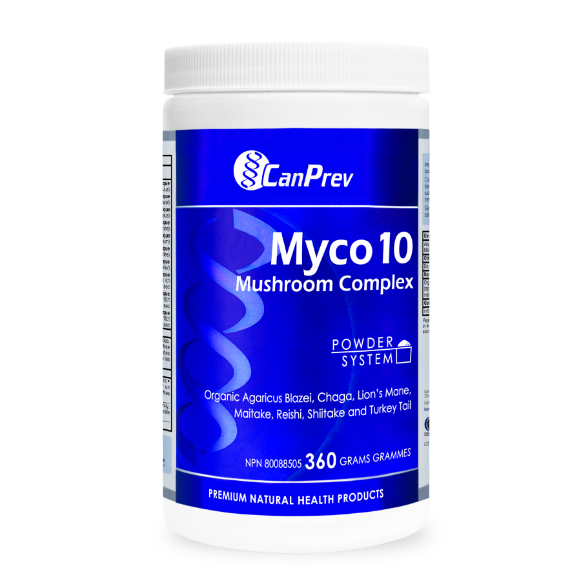 CanPrev - Myco 10 Immunomodulating Mushroom Complex - 360g