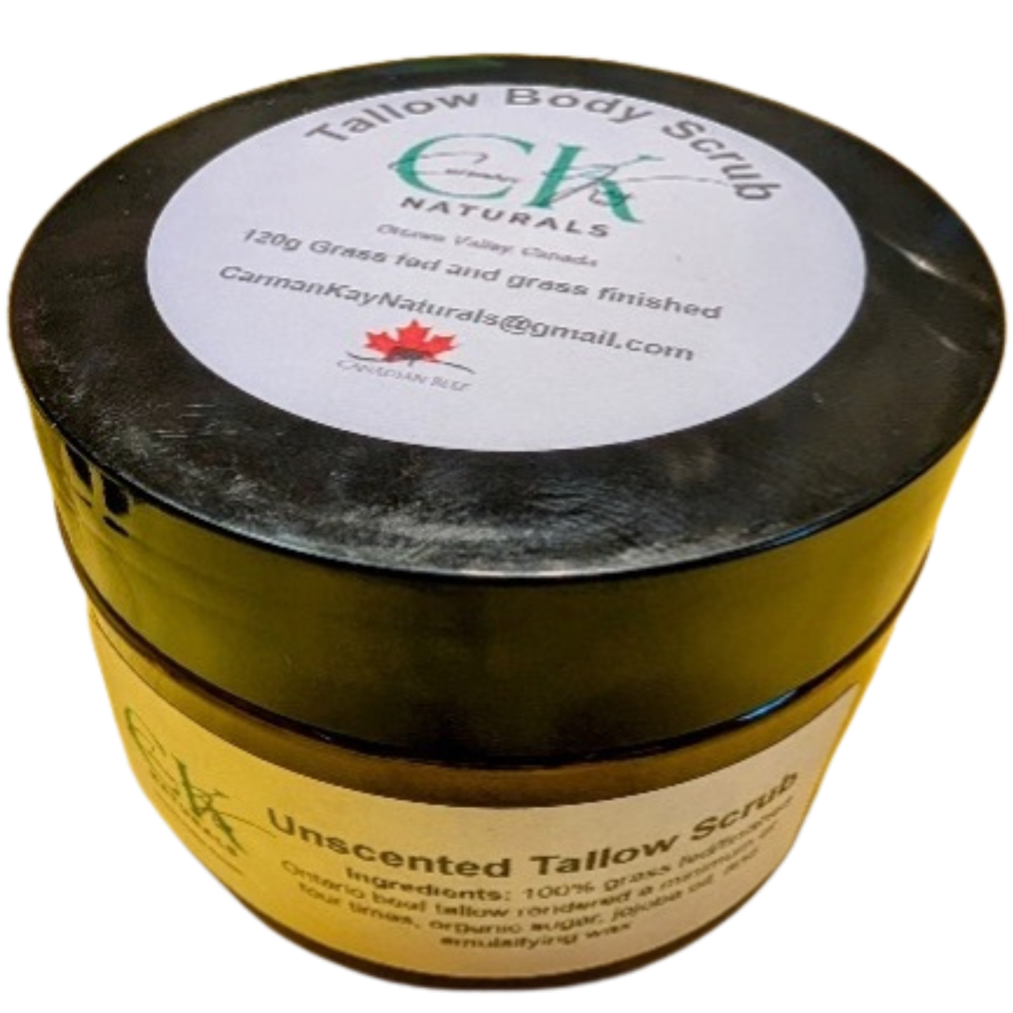 Carman Kay Naturals - Whipped Tallow Body Scrub Unscented - 100g