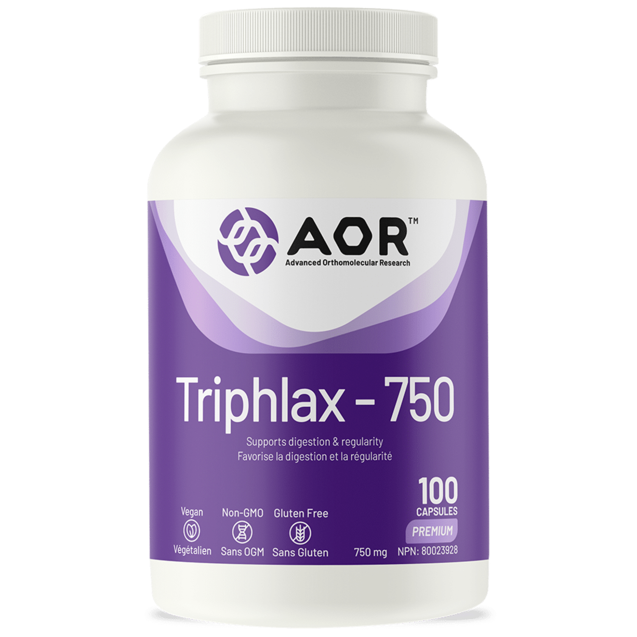 AOR - Triphlax-750 - 100 Capsules (DSL)