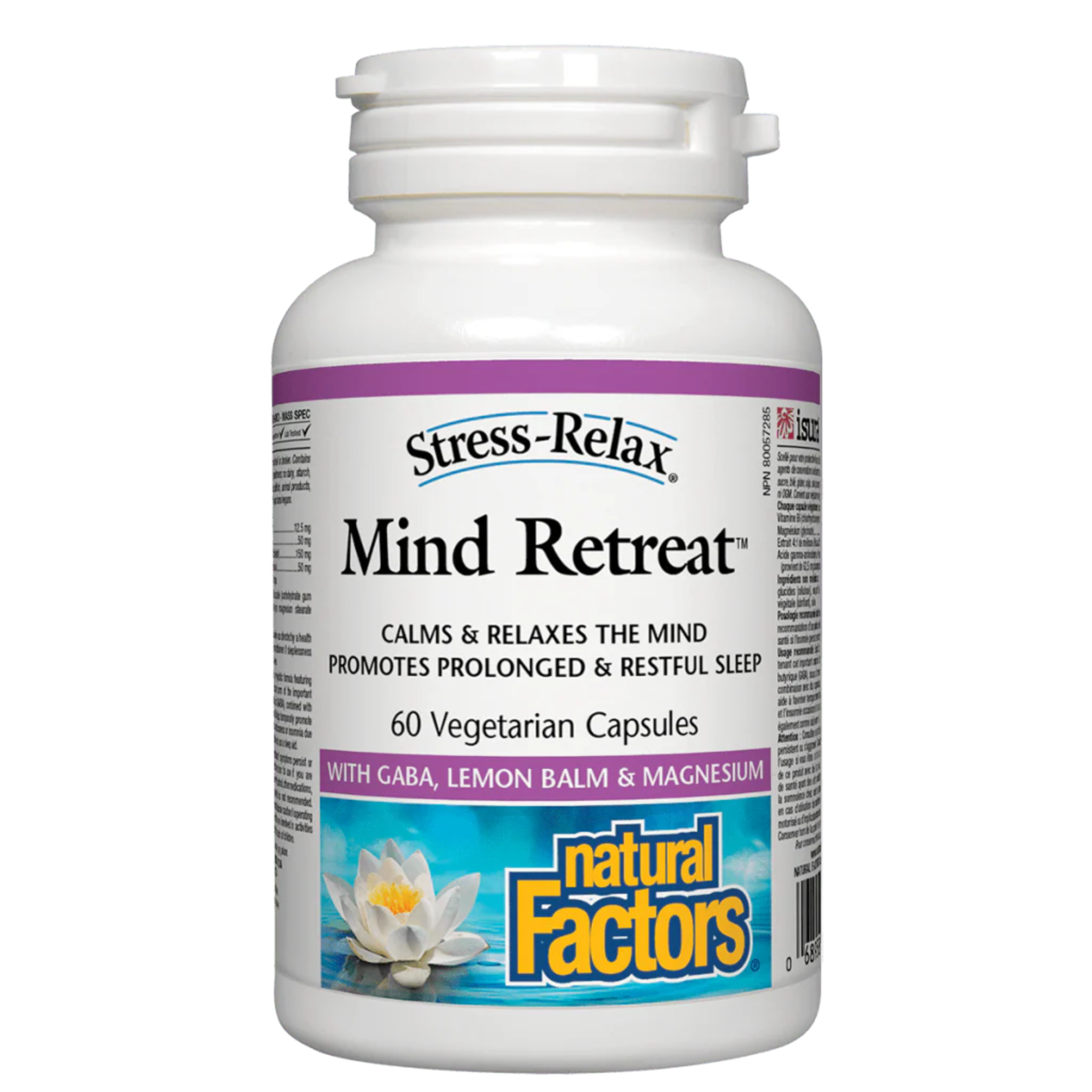 Natural Factors - Mind Retreat - 60 Veg Capsules