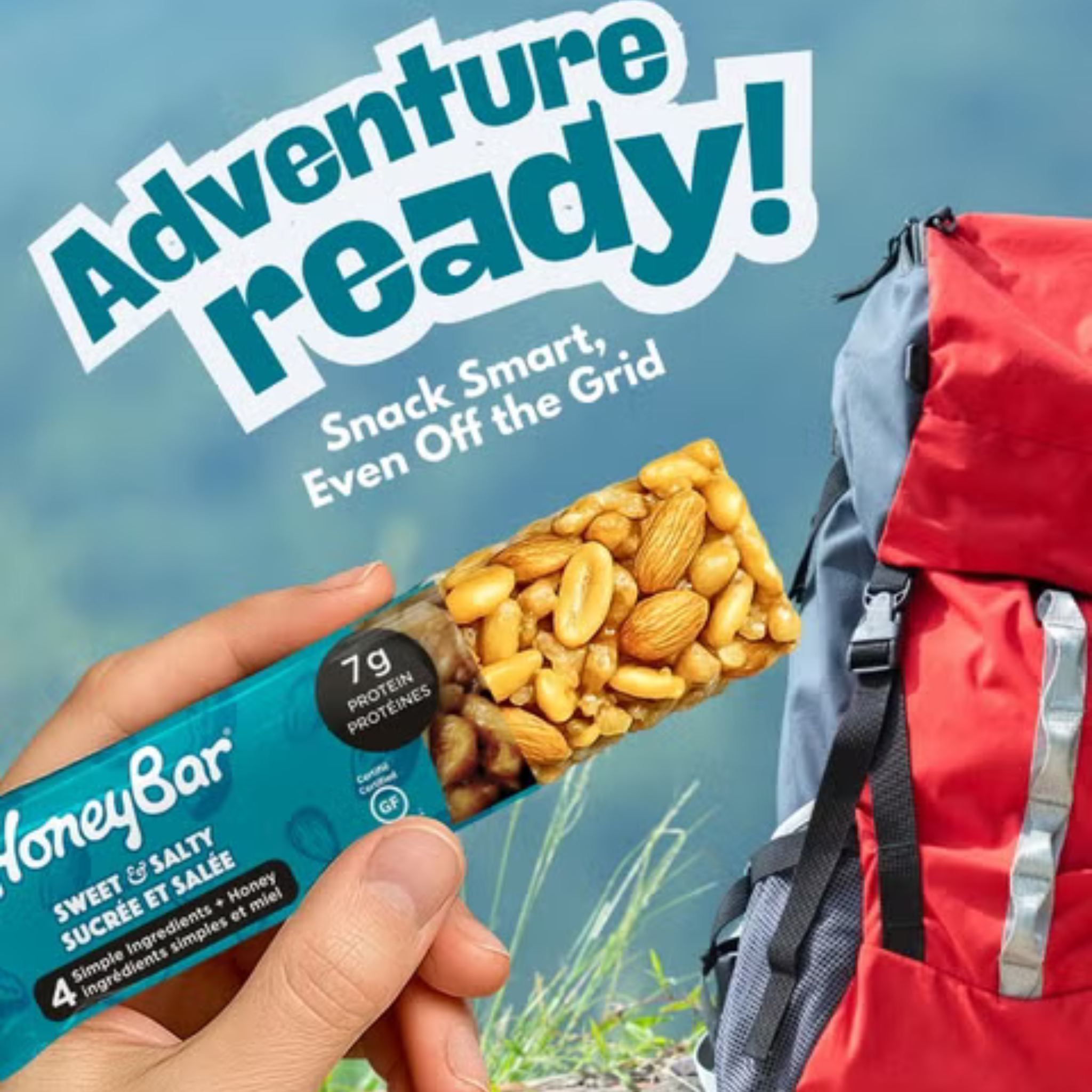 Honey Bar - Sweet & Salty - 40g