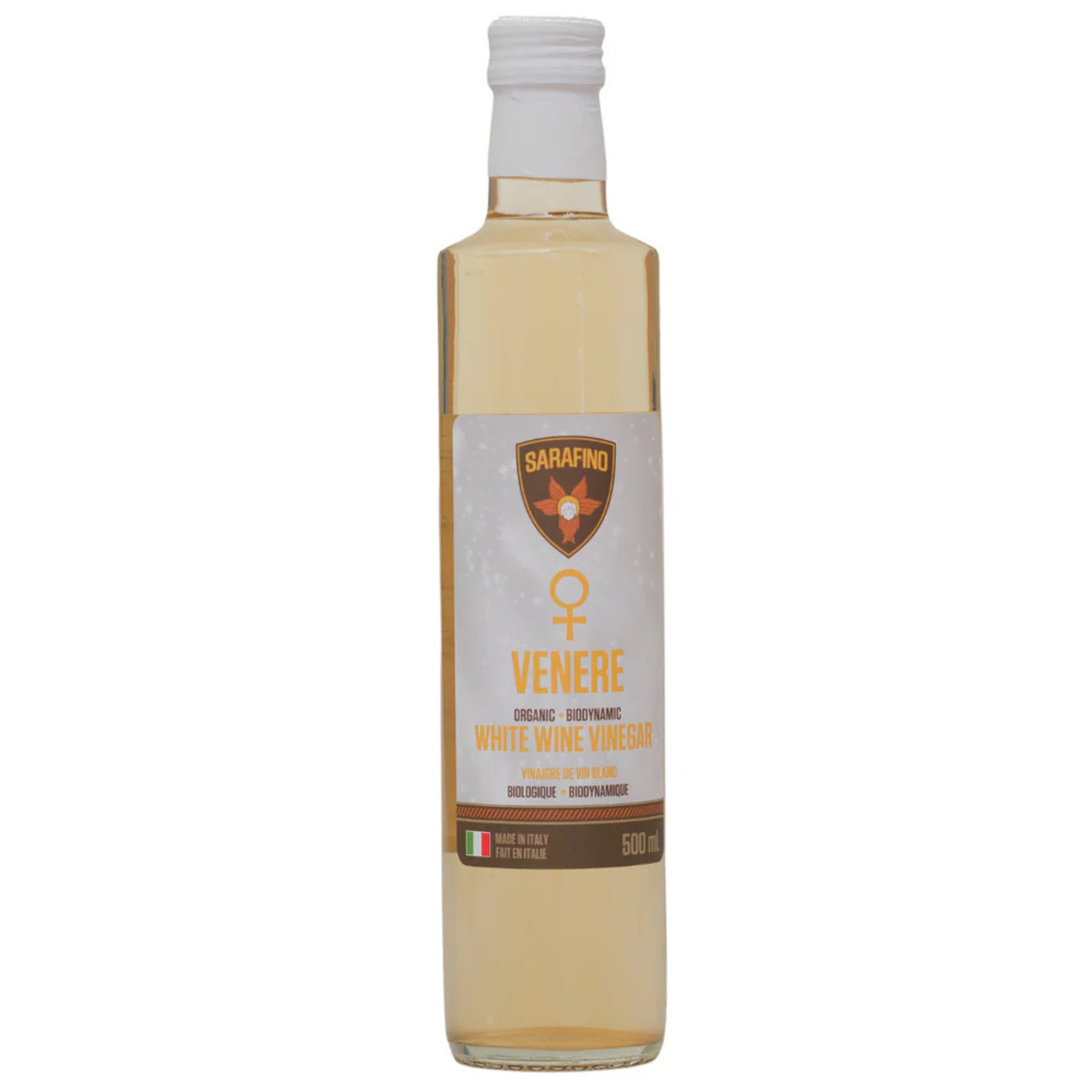 Sarafino - Venere Organic White Wine Vinegar - 500ml