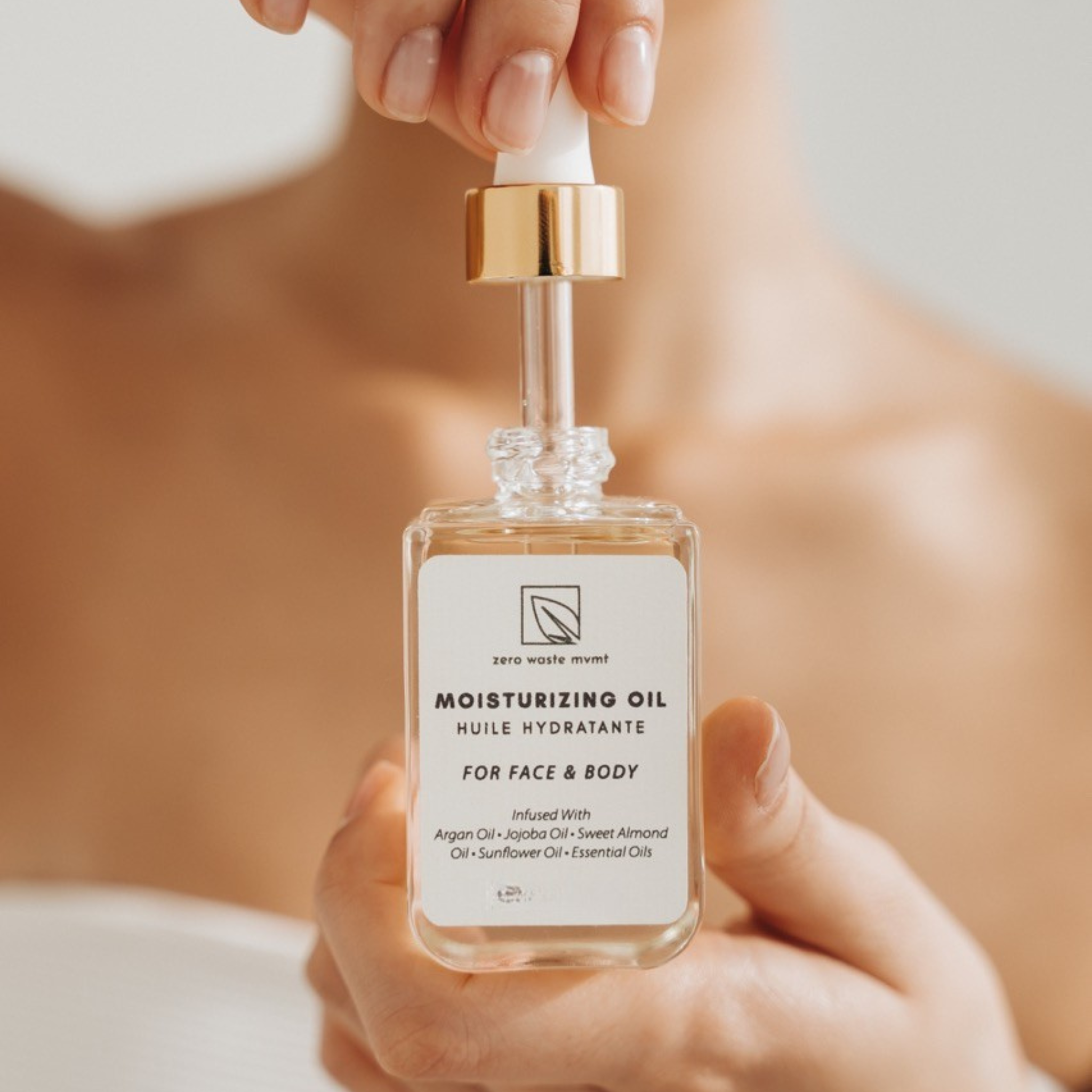 Zero Waste MVMT - After Shave Moisturizing Oil for Face and Body - 50ml