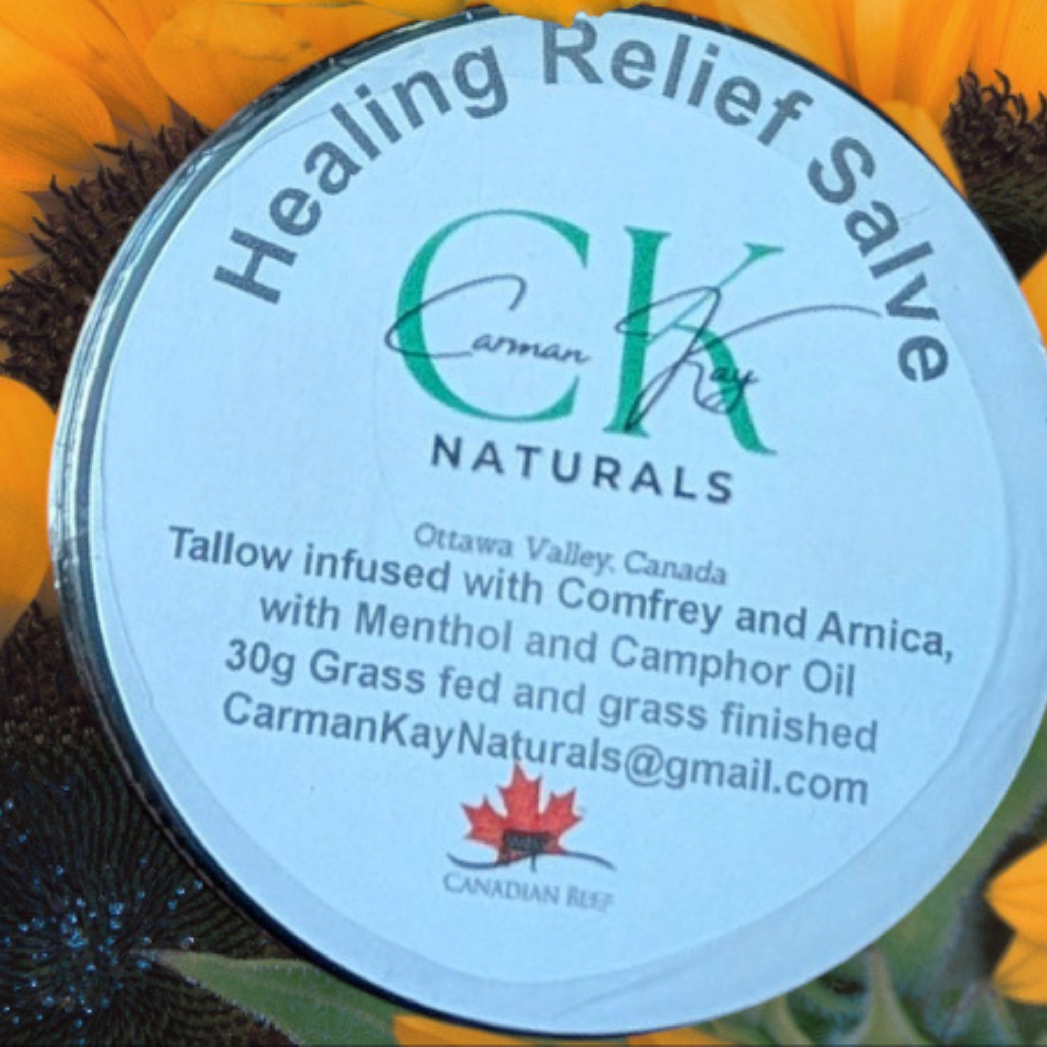 Carman Kay Naturals - Healing Relief Salve - 30g