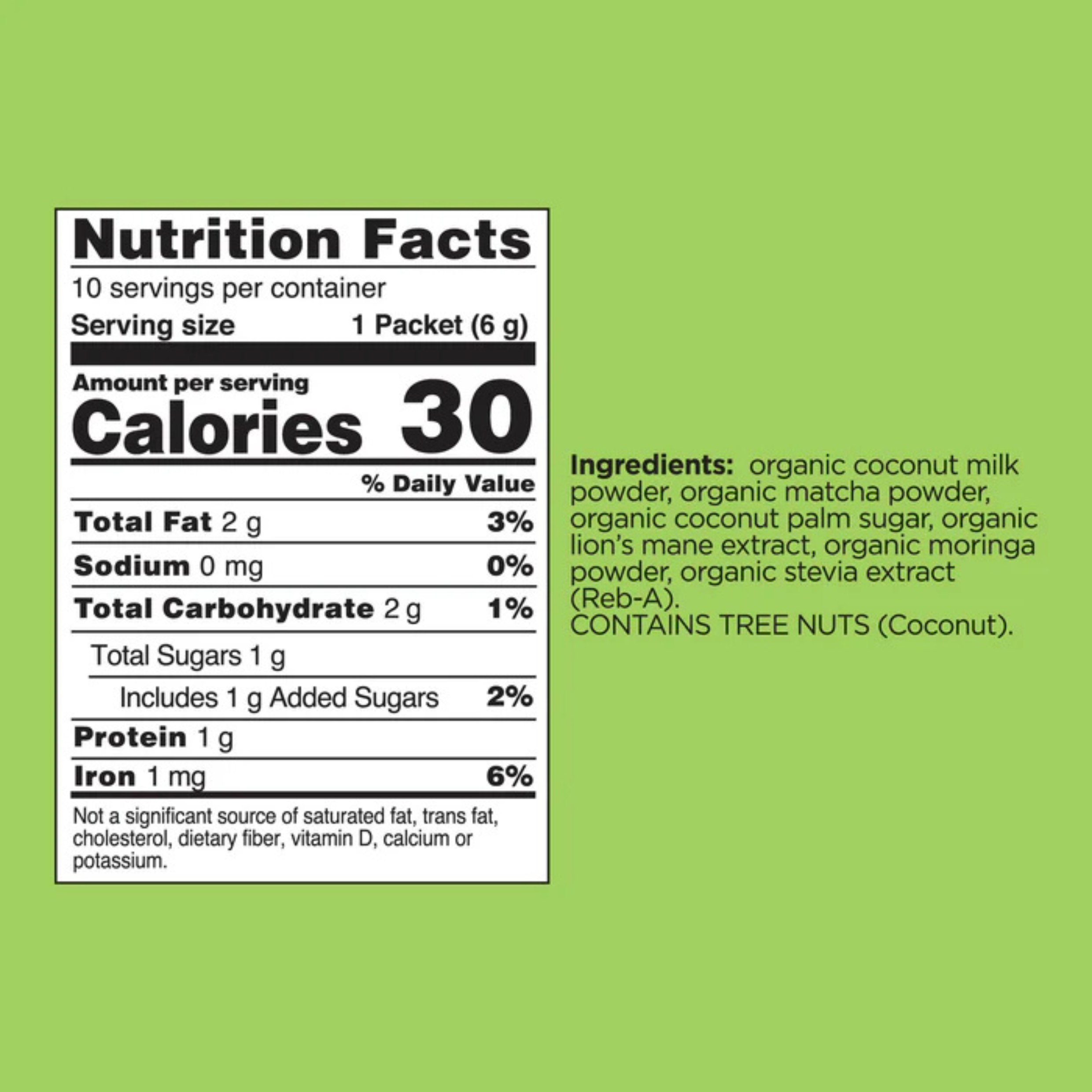 Four Sigmatic - Think Matcha Latte Packets Mental Focus + Energy (DSL BB 10/2025)