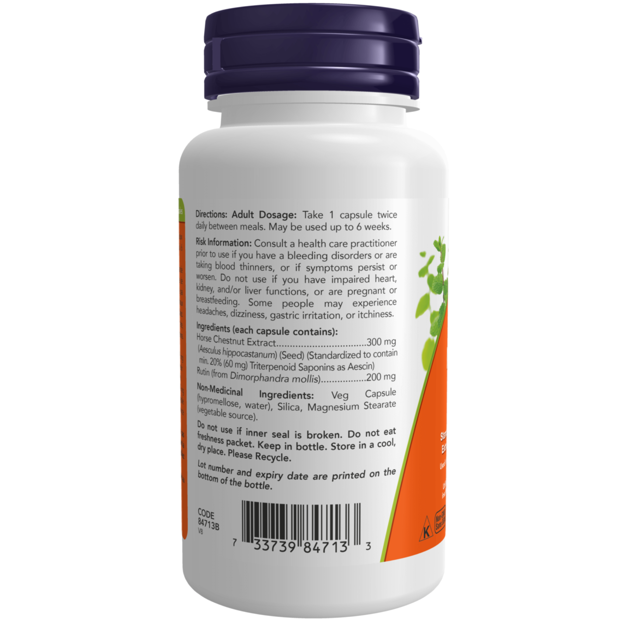 Now - Horse Chestnut - 300mg 90 Veg Capsules