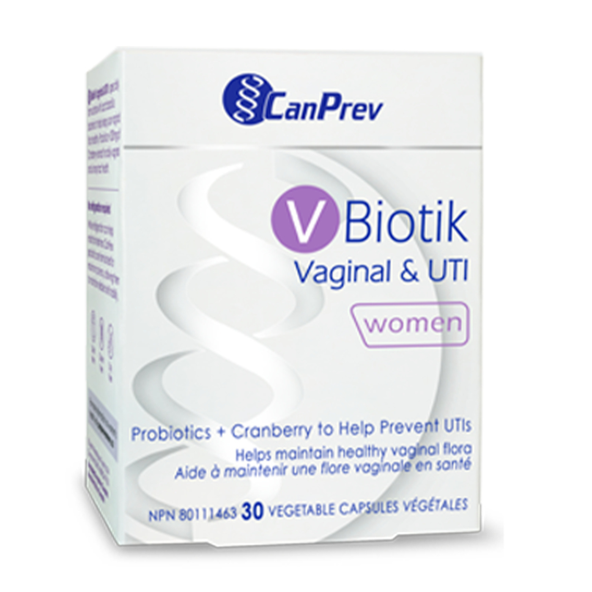 CanPrev - V Biotik Vaginal & UTI - 30 Veg Capsules