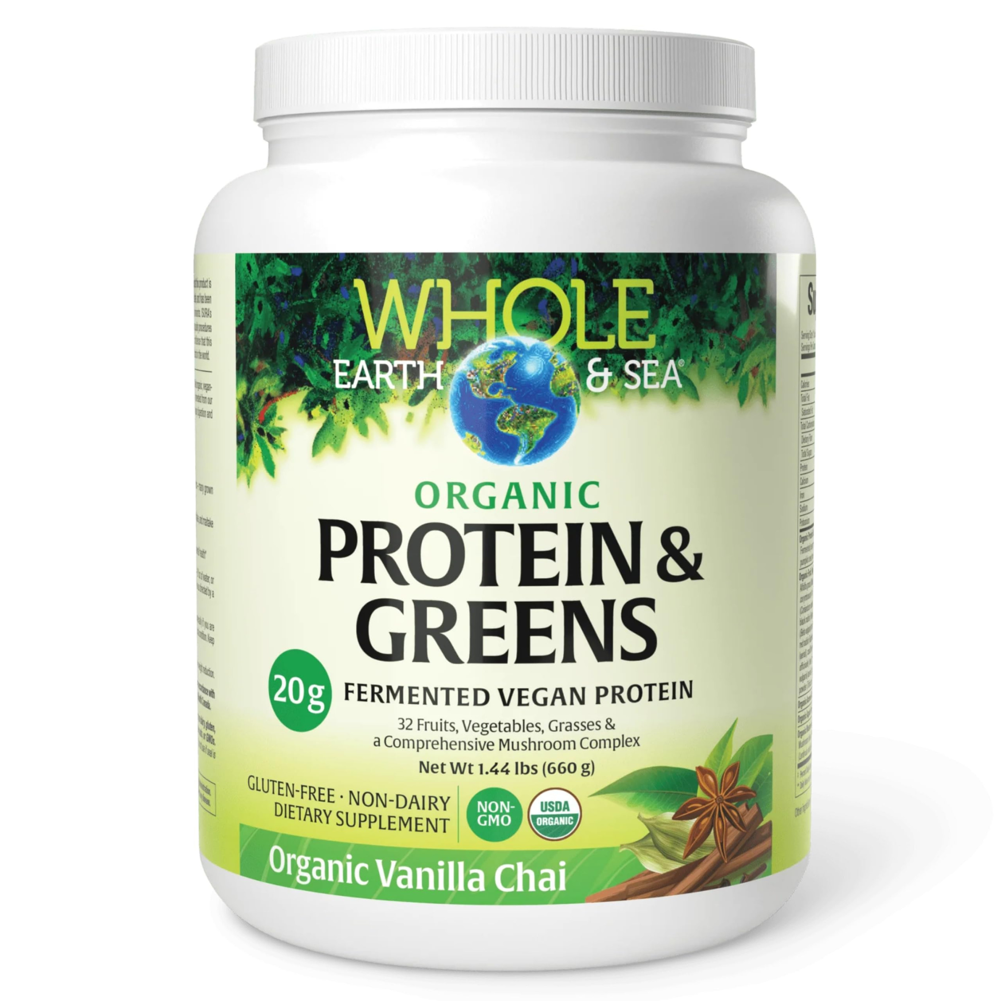 Whole Earth & Sea - Fermented Protein & Greens - 710g