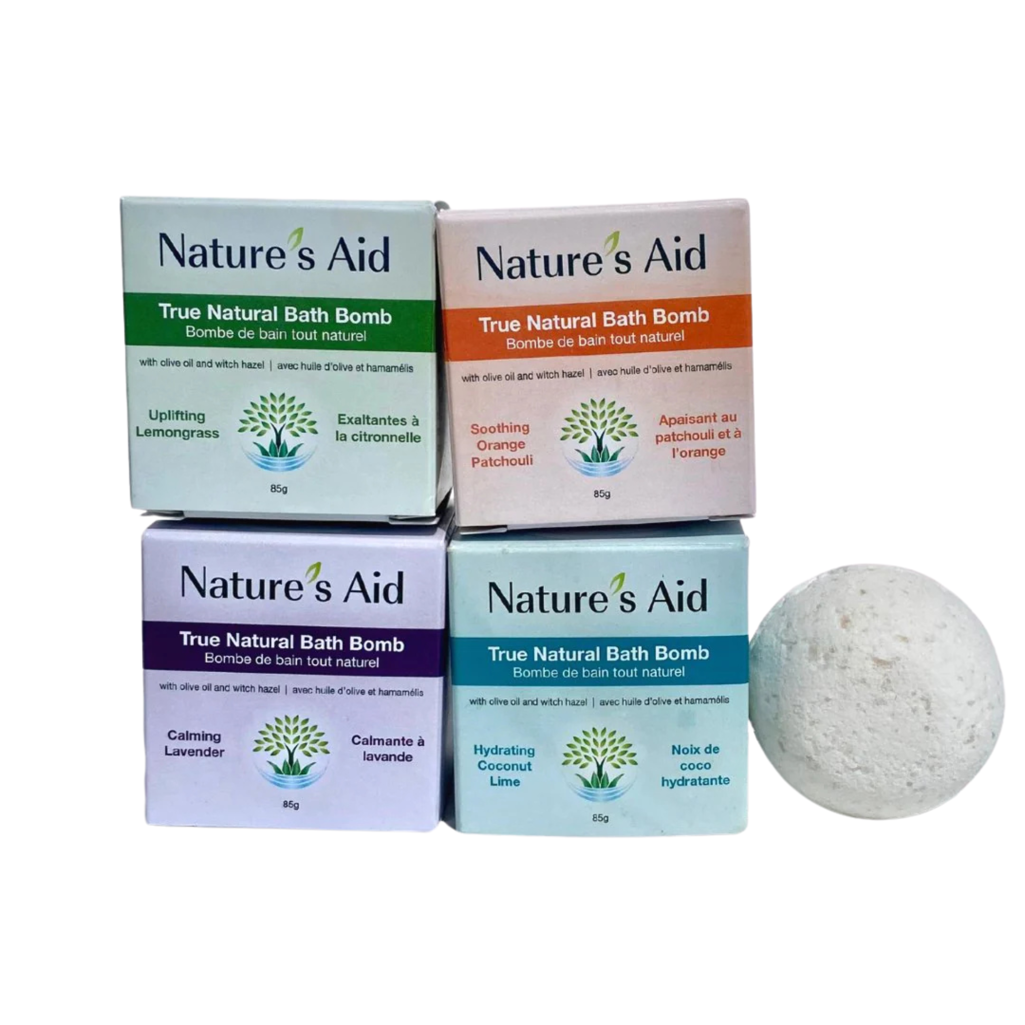 Nature's Aid - True Natural Bath Bombs