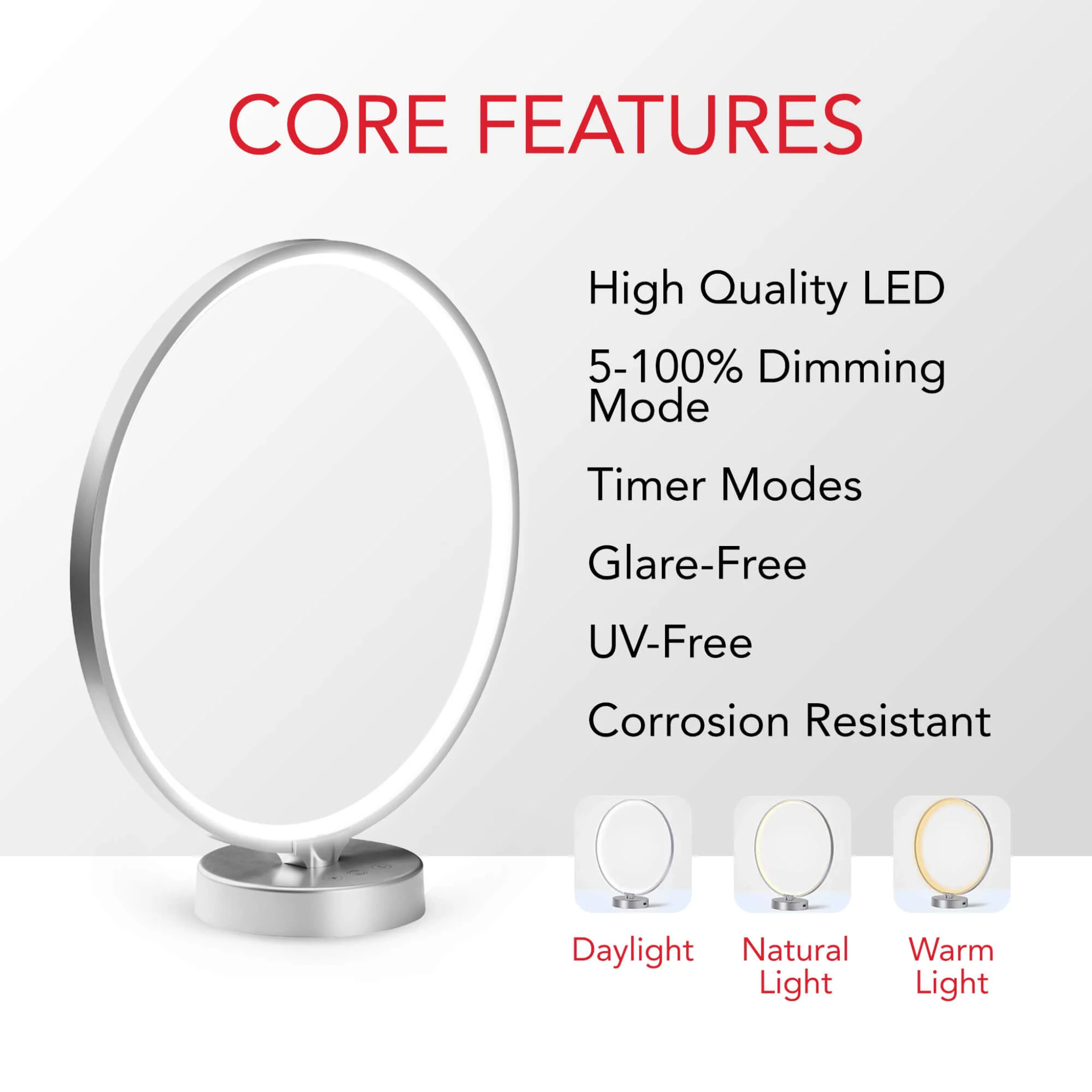 Kala Red Light - Therapy Lamp For Seasonal Affective Disorder (SAD)