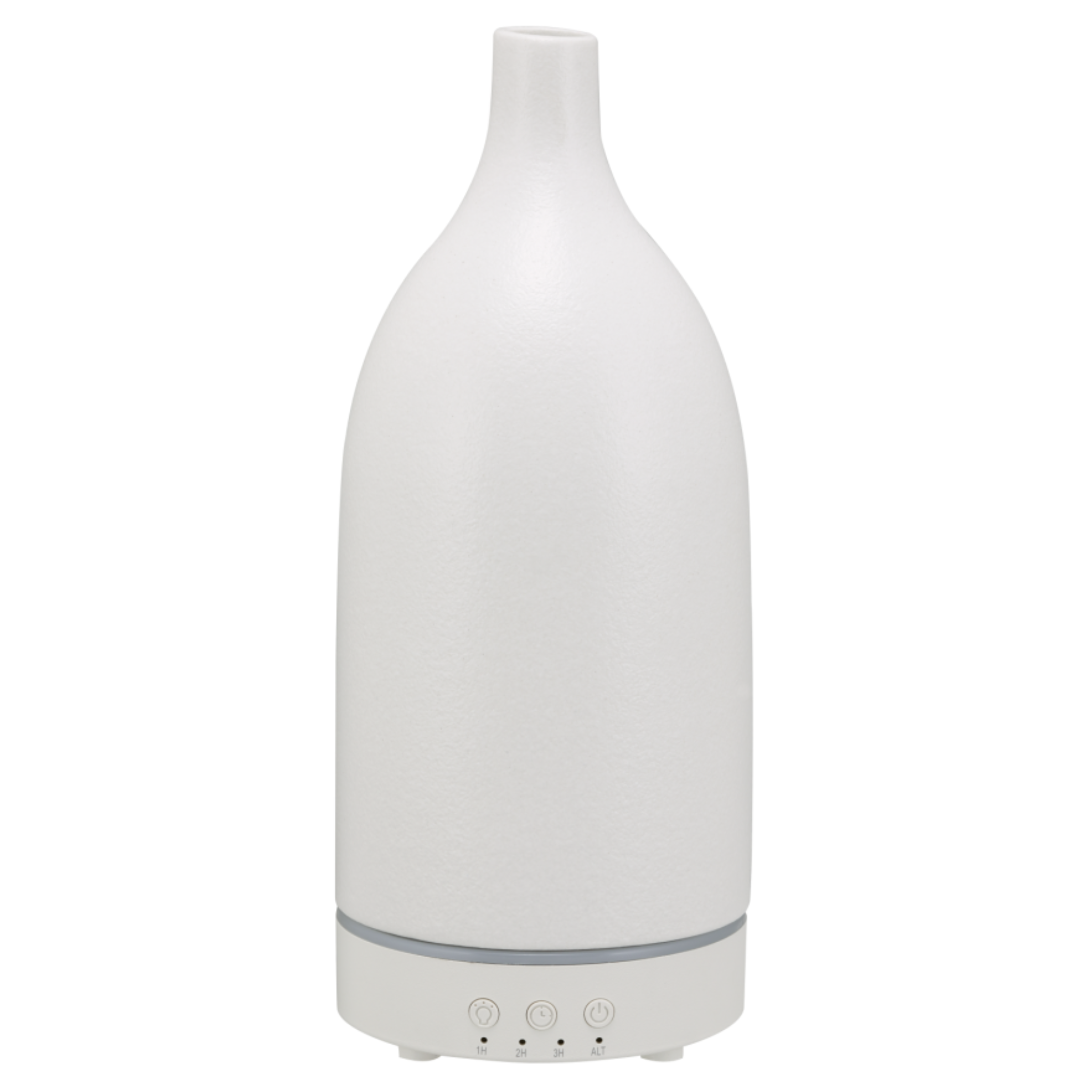 Now Solutions - Ultrasonic Ceramic Stone Essential Oil Diffuser - White