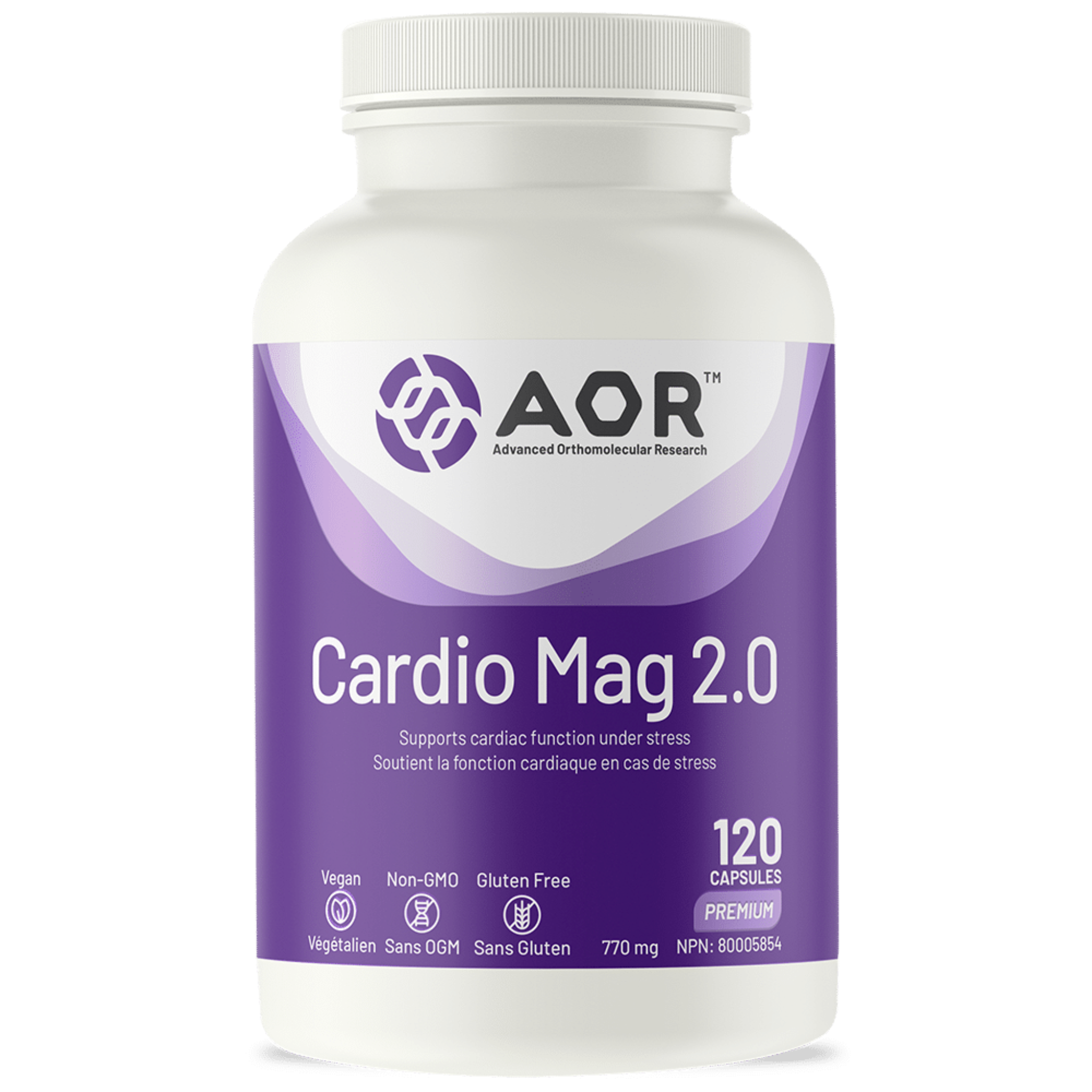AOR - Cardio Mag 2.0 - 120 Capsules