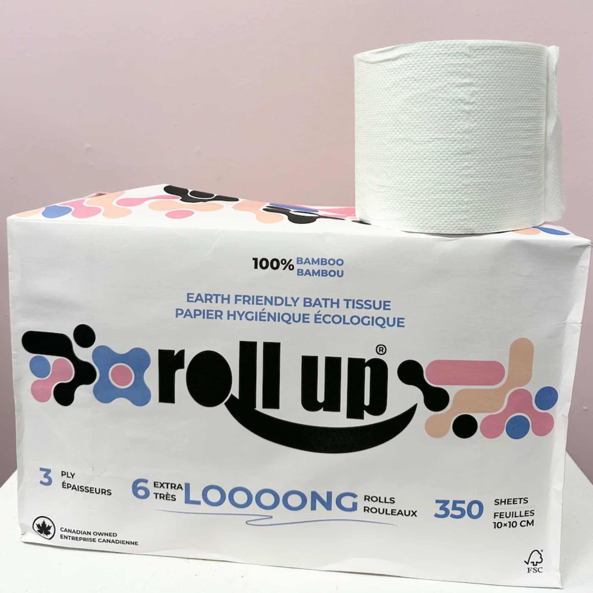 Roll Up - Premium Bamboo Toilet Paper 3 Ply