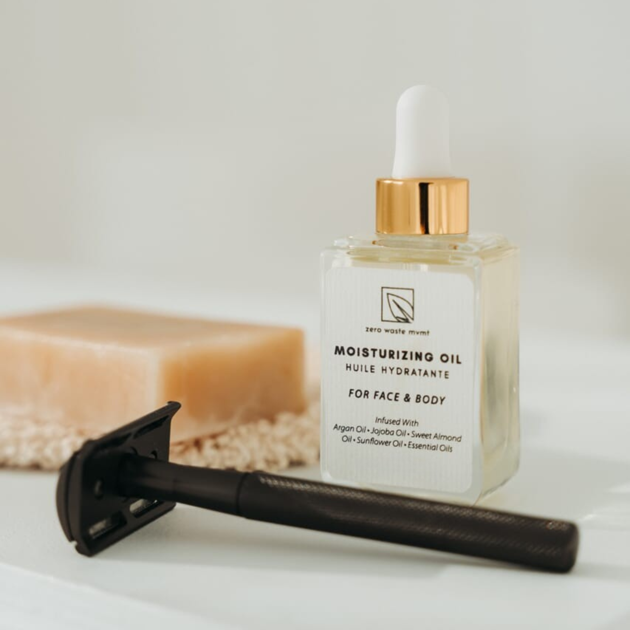 Zero Waste MVMT - After Shave Moisturizing Oil for Face and Body - 50ml