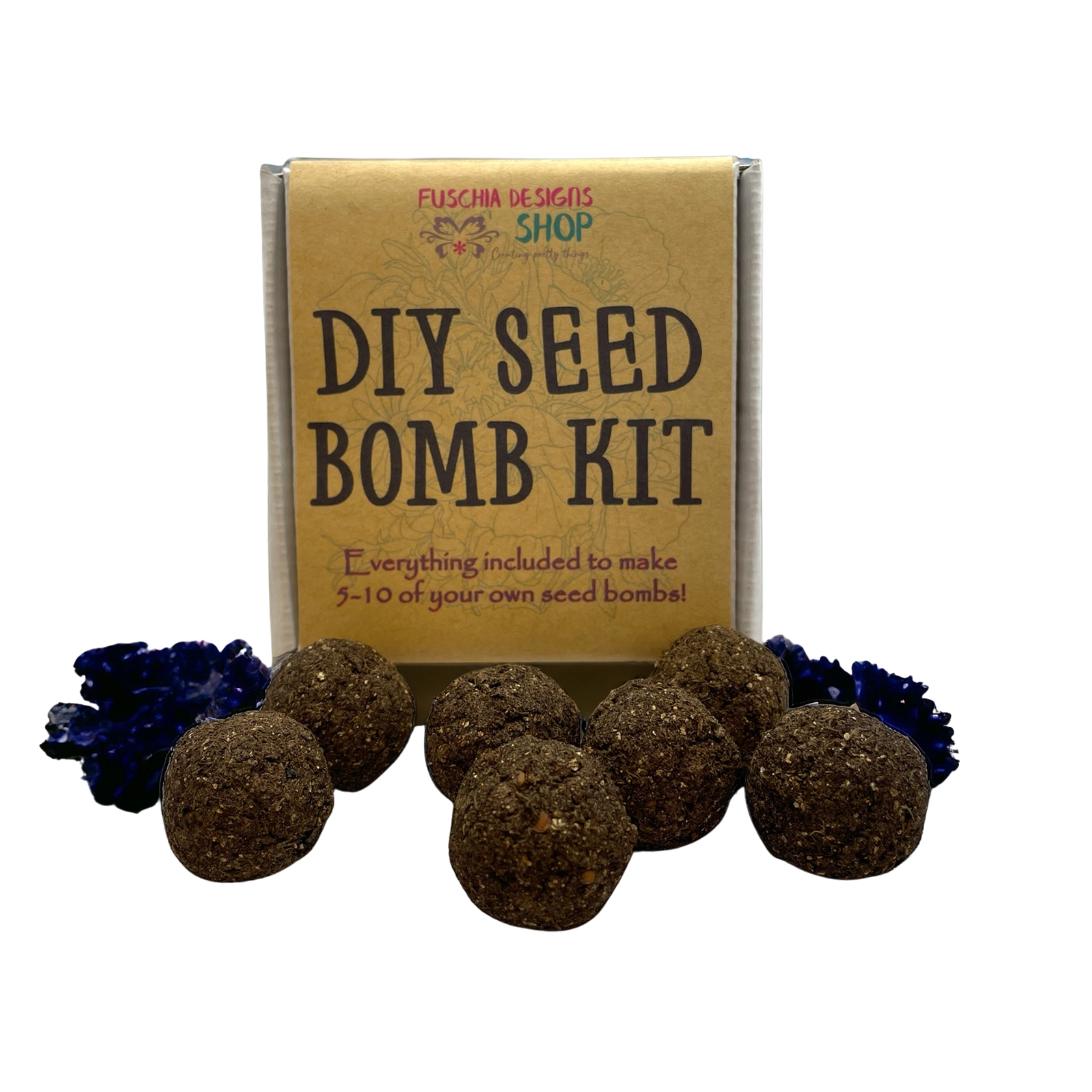 Fuschia Designs Shops - Seed Bombs DIY Craft Kits