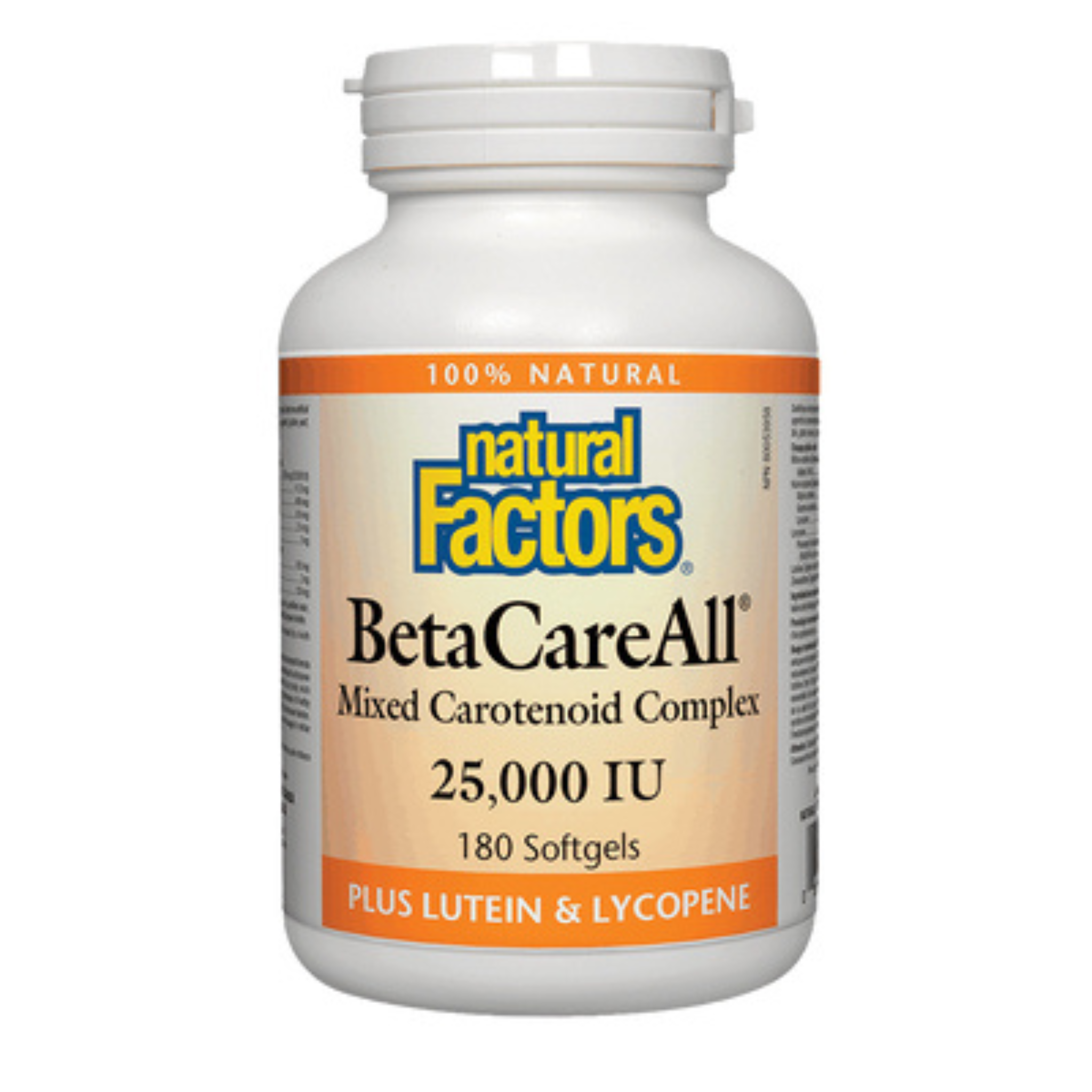 Natural Factors - BetaCareAll - 25000IU 180 Softgels