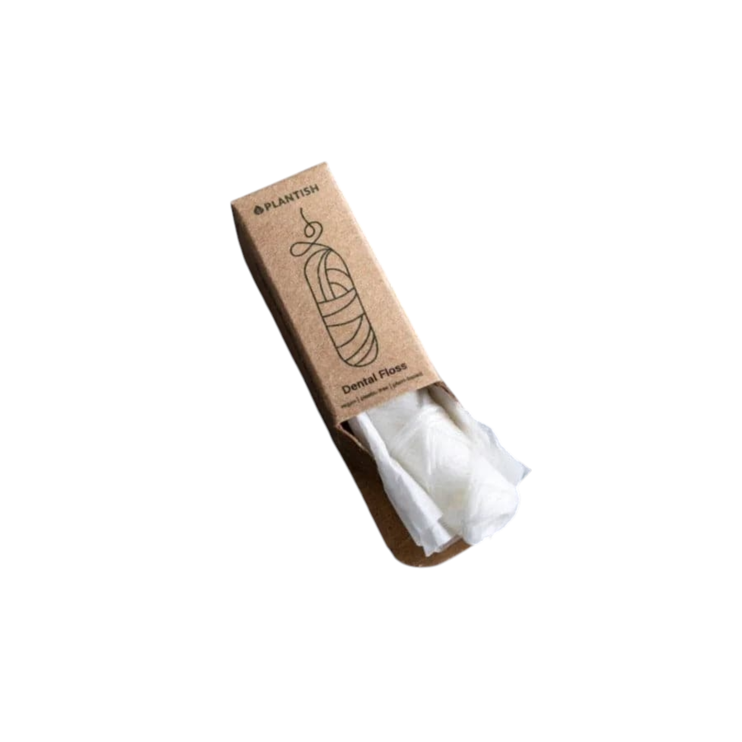 Plantish - Corn Starch Dental Floss Refillable - 30m