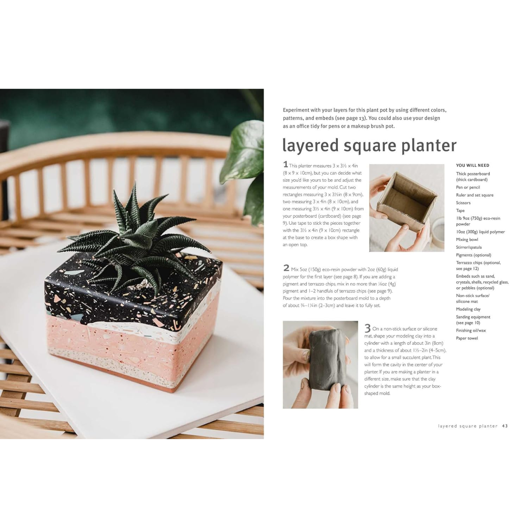 Book - Eco-Resin Crafts - Hazel Oliver