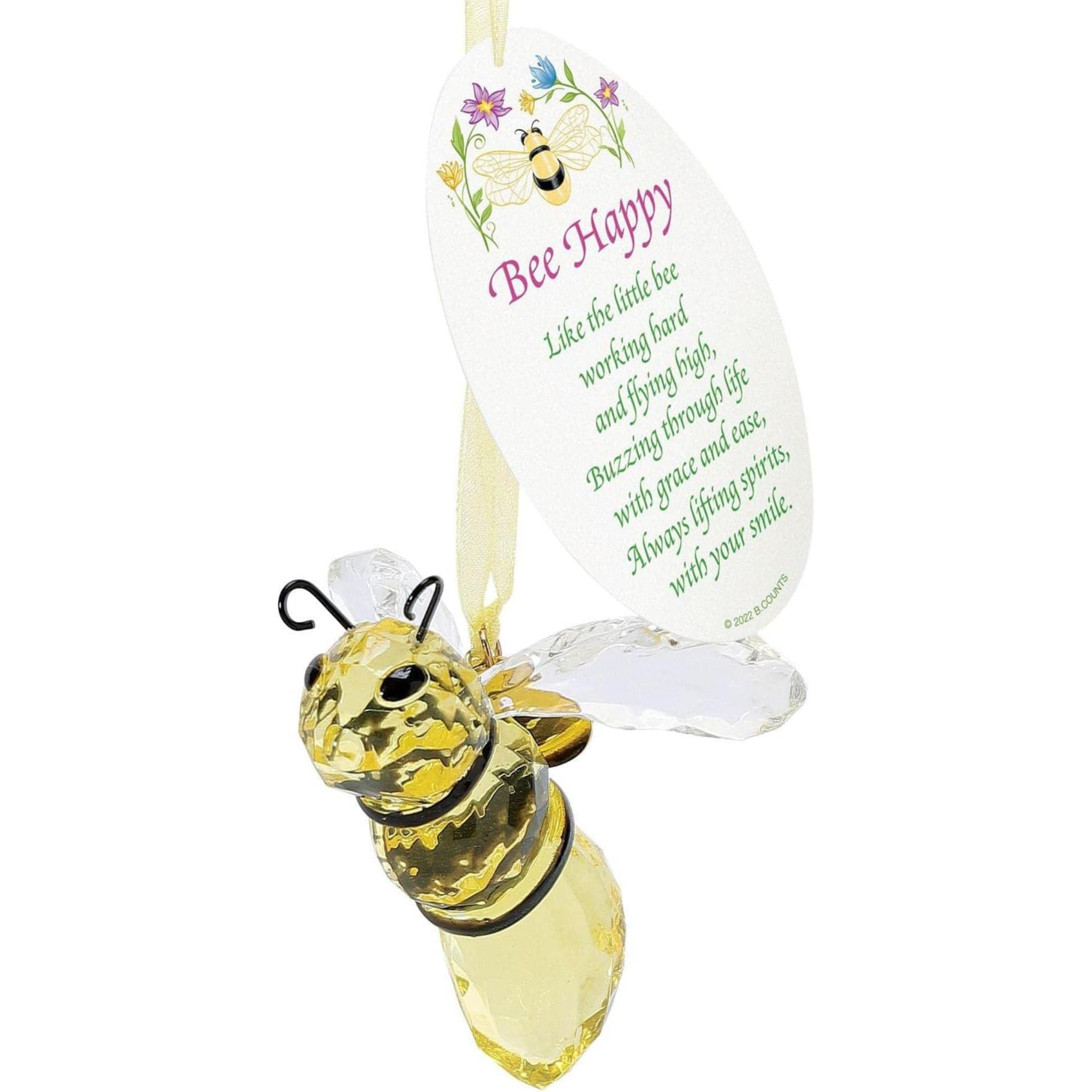 Facets - Bee Happy Ornament