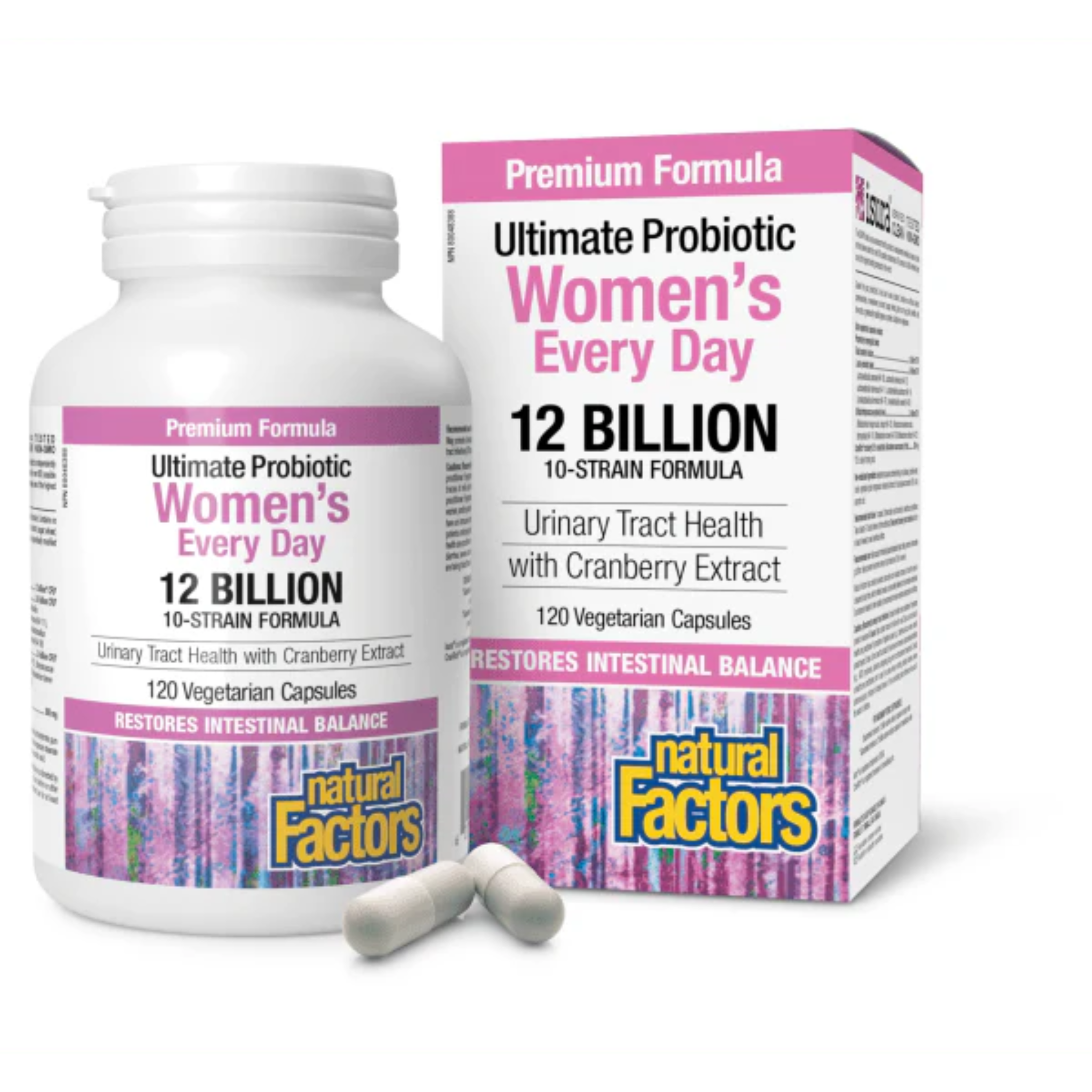 Natural Factors - Ultimate Probiotic Woman's Everyday 12 Billion - Veg Capsules