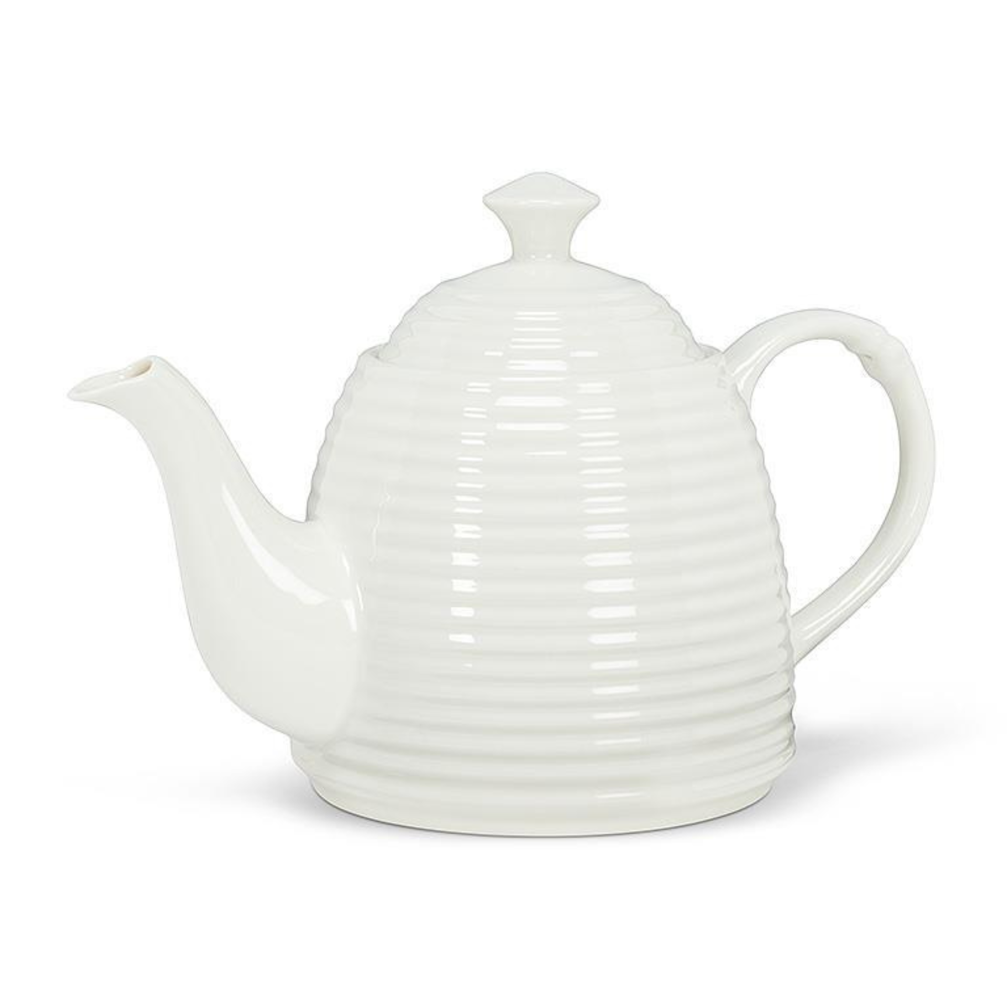 Abbott - Beehive Teapot White