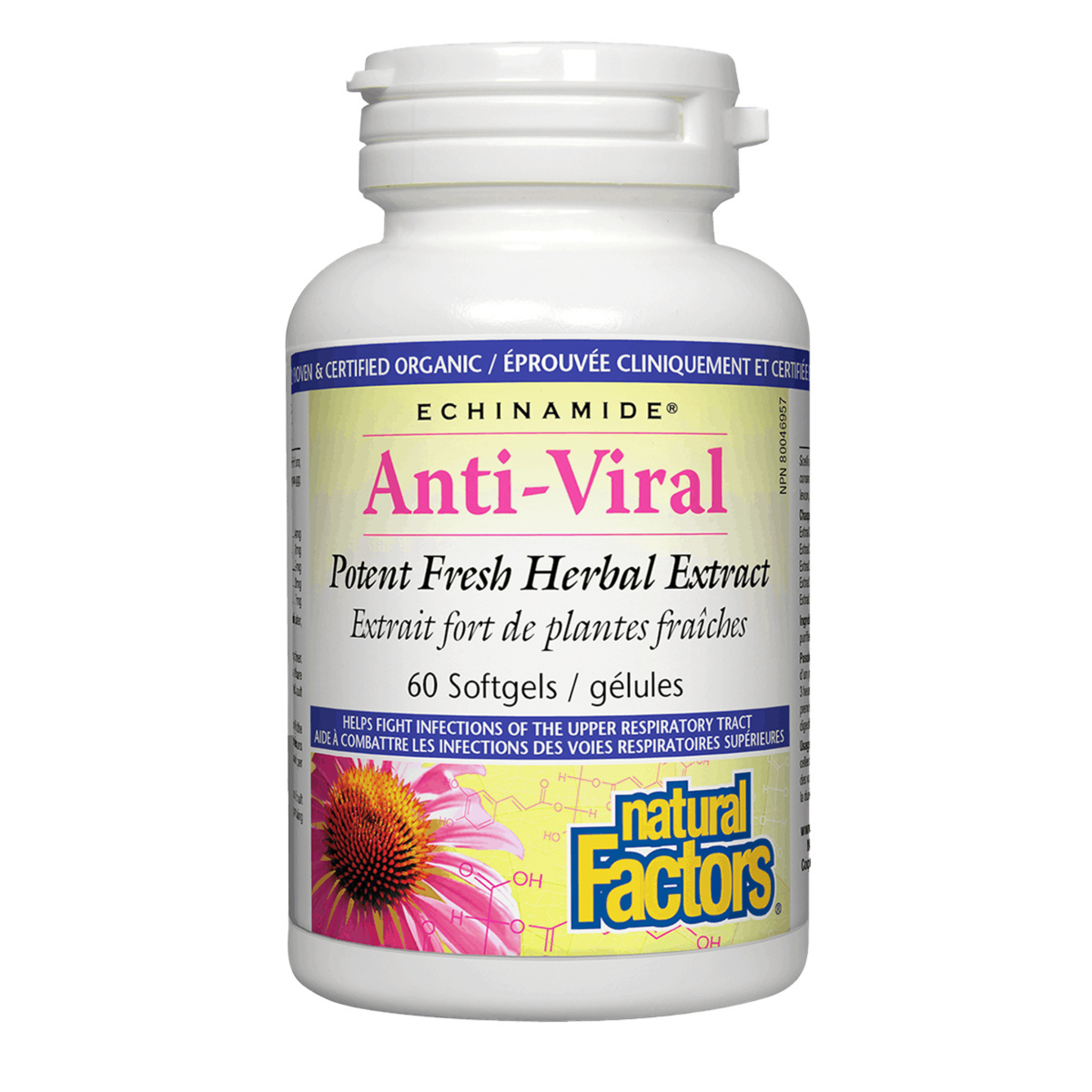 Natural Factors - Anti Viral Potent Fresh Herbal Extract - 60 Softgels