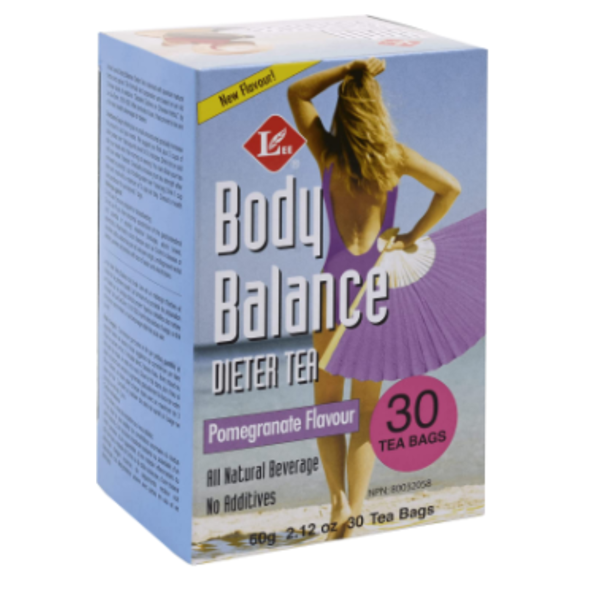 Uncle Lee's Tea - Body Balance Dieter Tea Pomegranate - 30 Tea Bags (DSL)