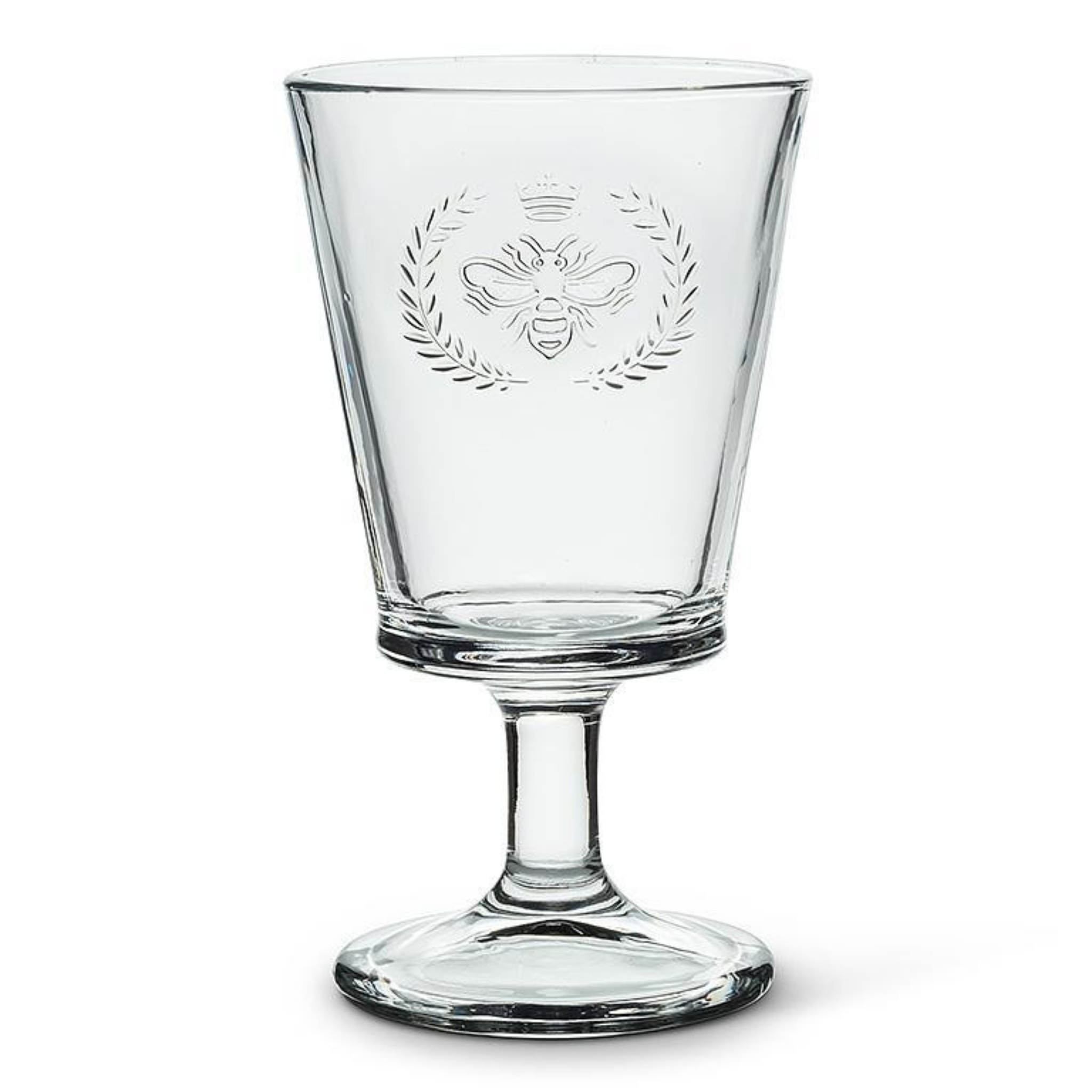 Abbott - Wine Glass Bee in Crest 6.5in
