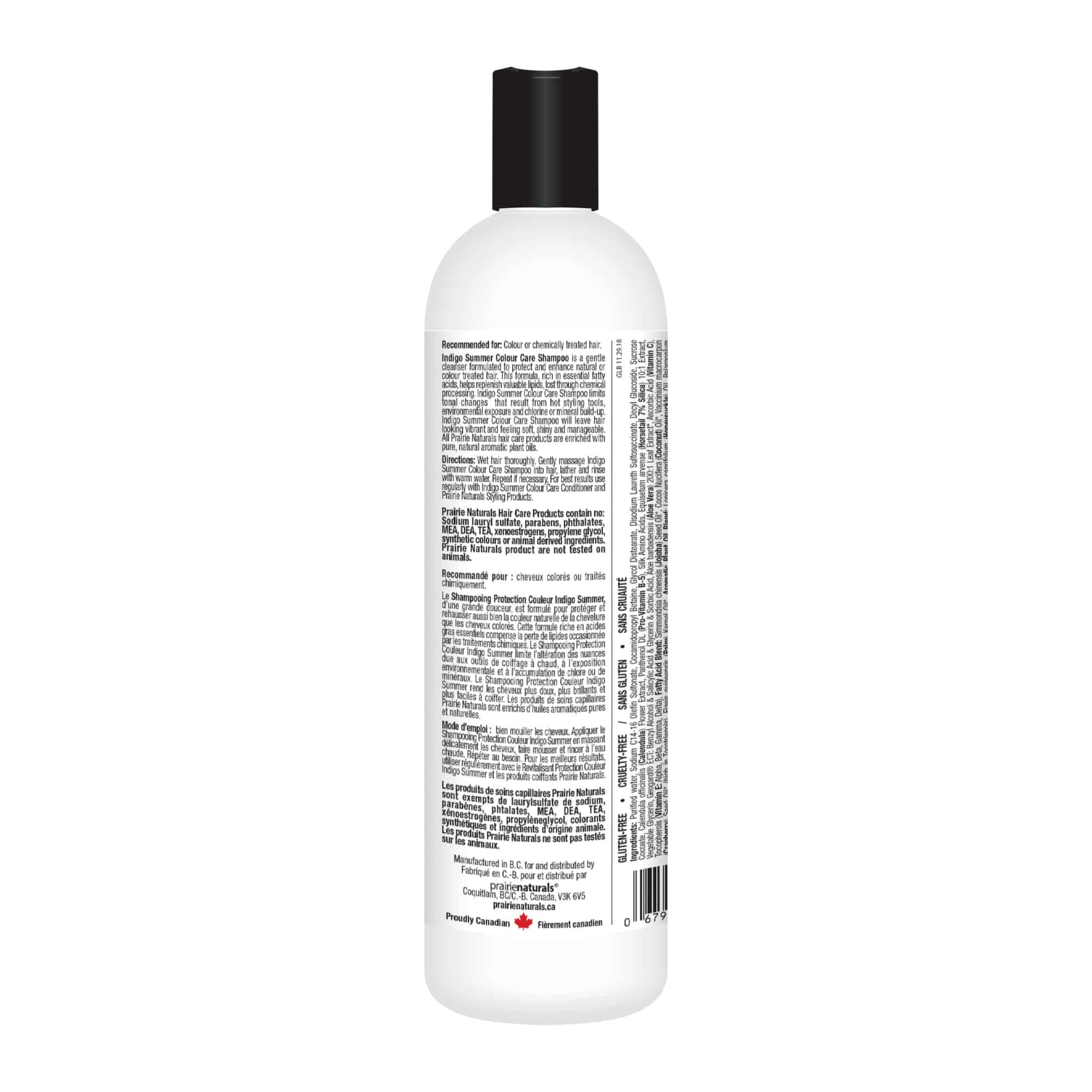 Prairie Naturals - Indigo Summer Colour Care Shampoo - 500ml