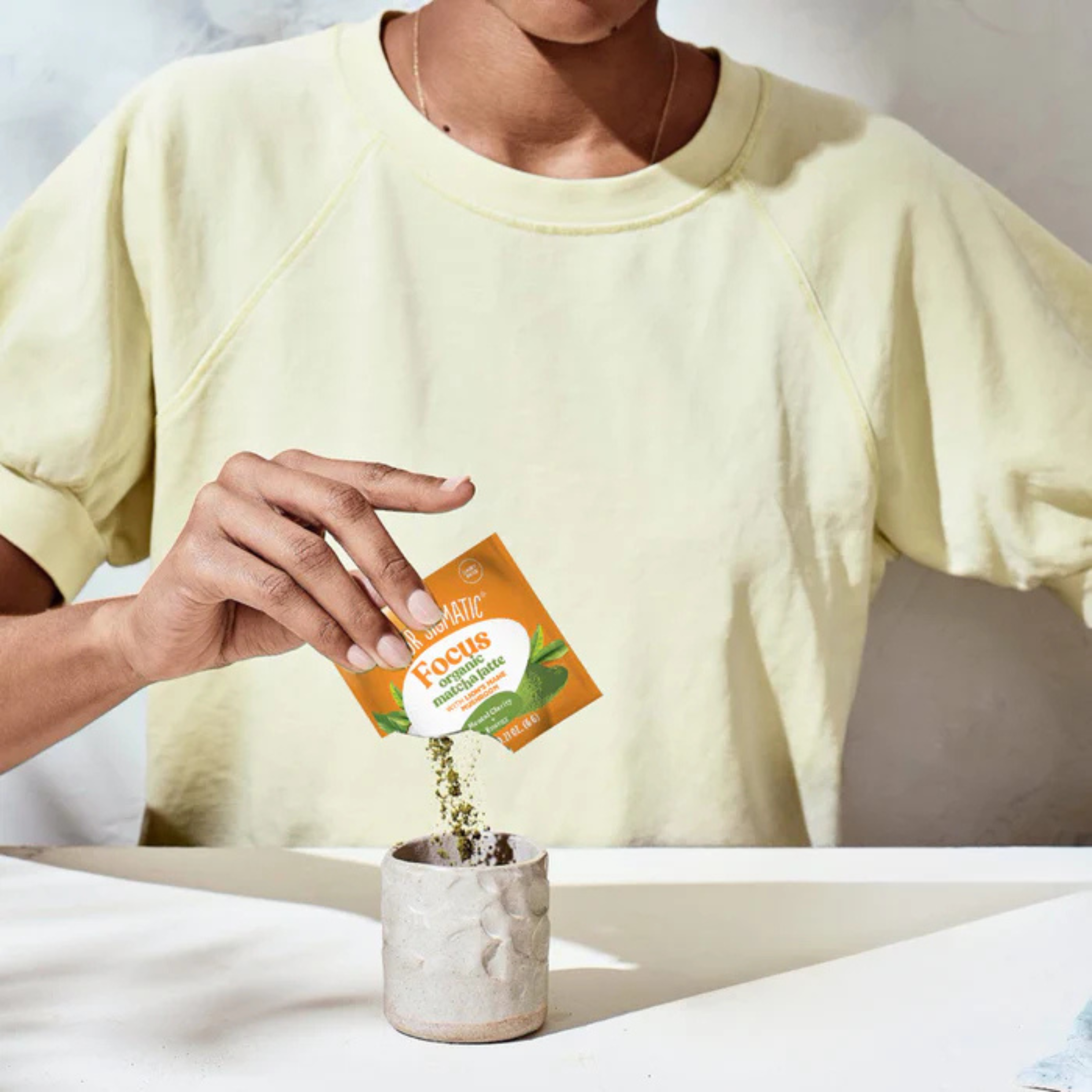 Four Sigmatic - Think Matcha Latte Packets Mental Focus + Energy (DSL BB 10/2025)