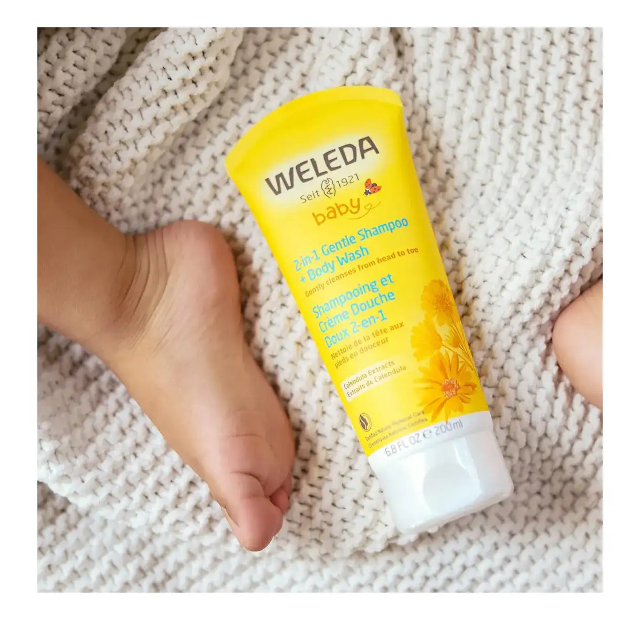 Weleda - 2 in 1 Gentle Shampoo + Body Wash - 200ml