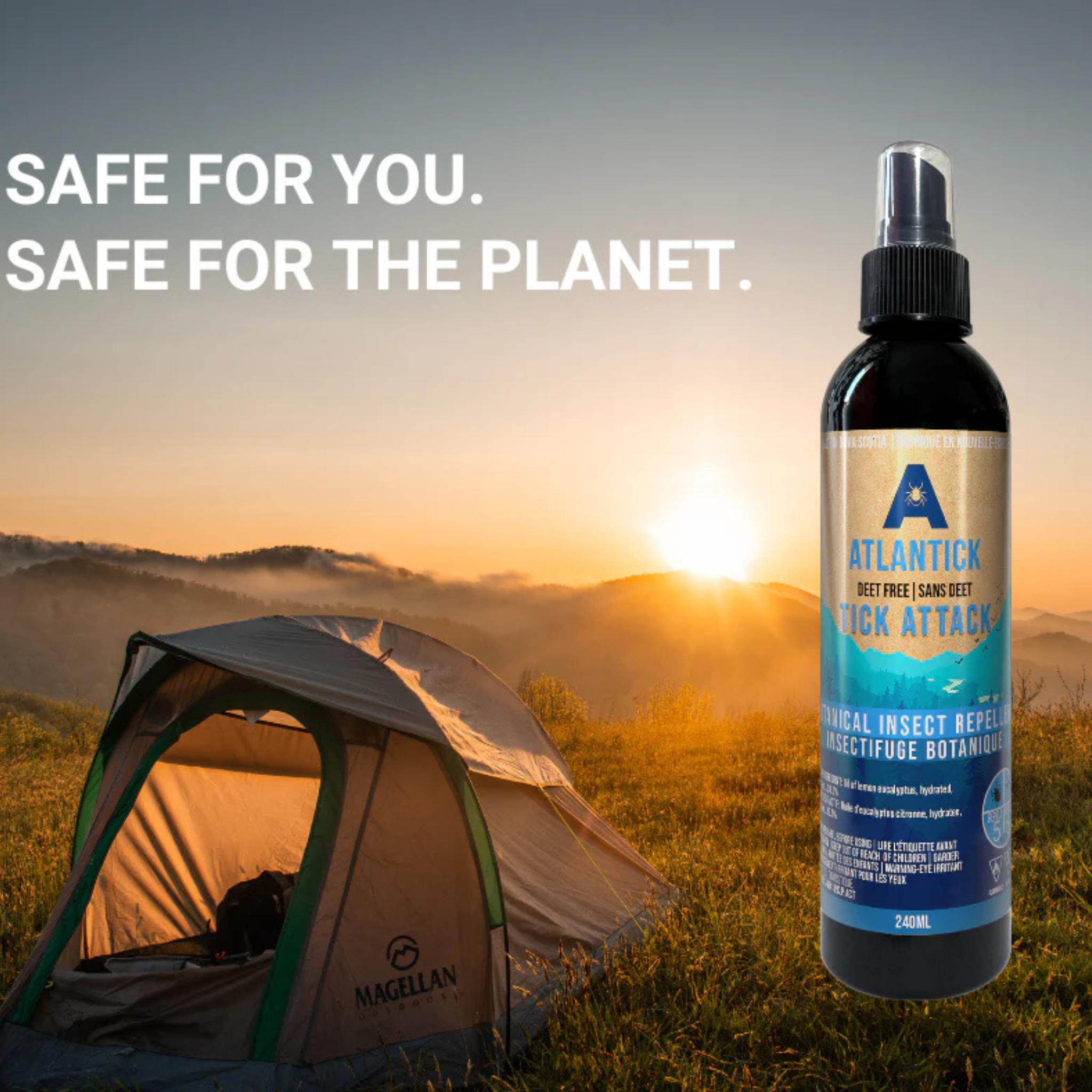 Atlantick - Tickattack Botanical Insect Repel