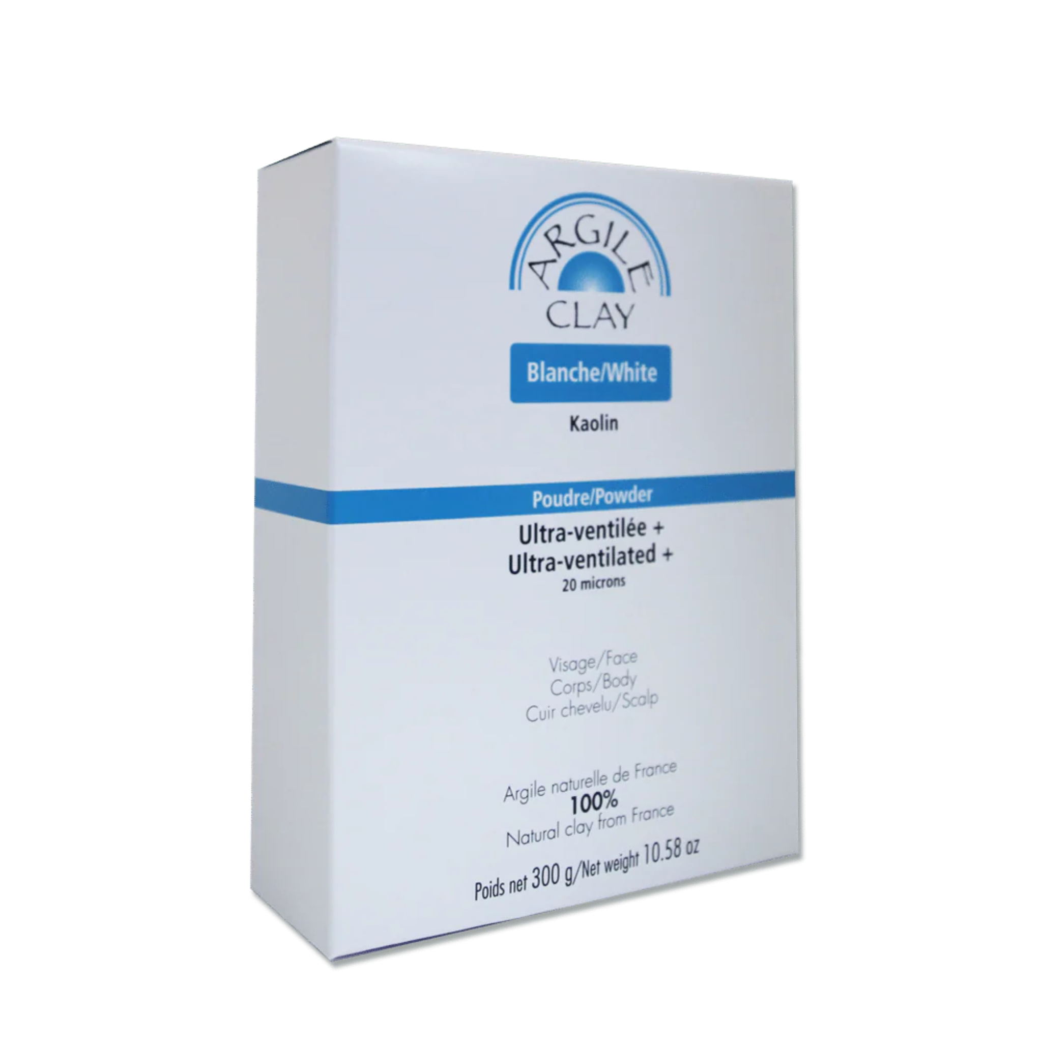 Homeocan - Argile Clay White Kaolin Powder Ultra Ventilated - 300g