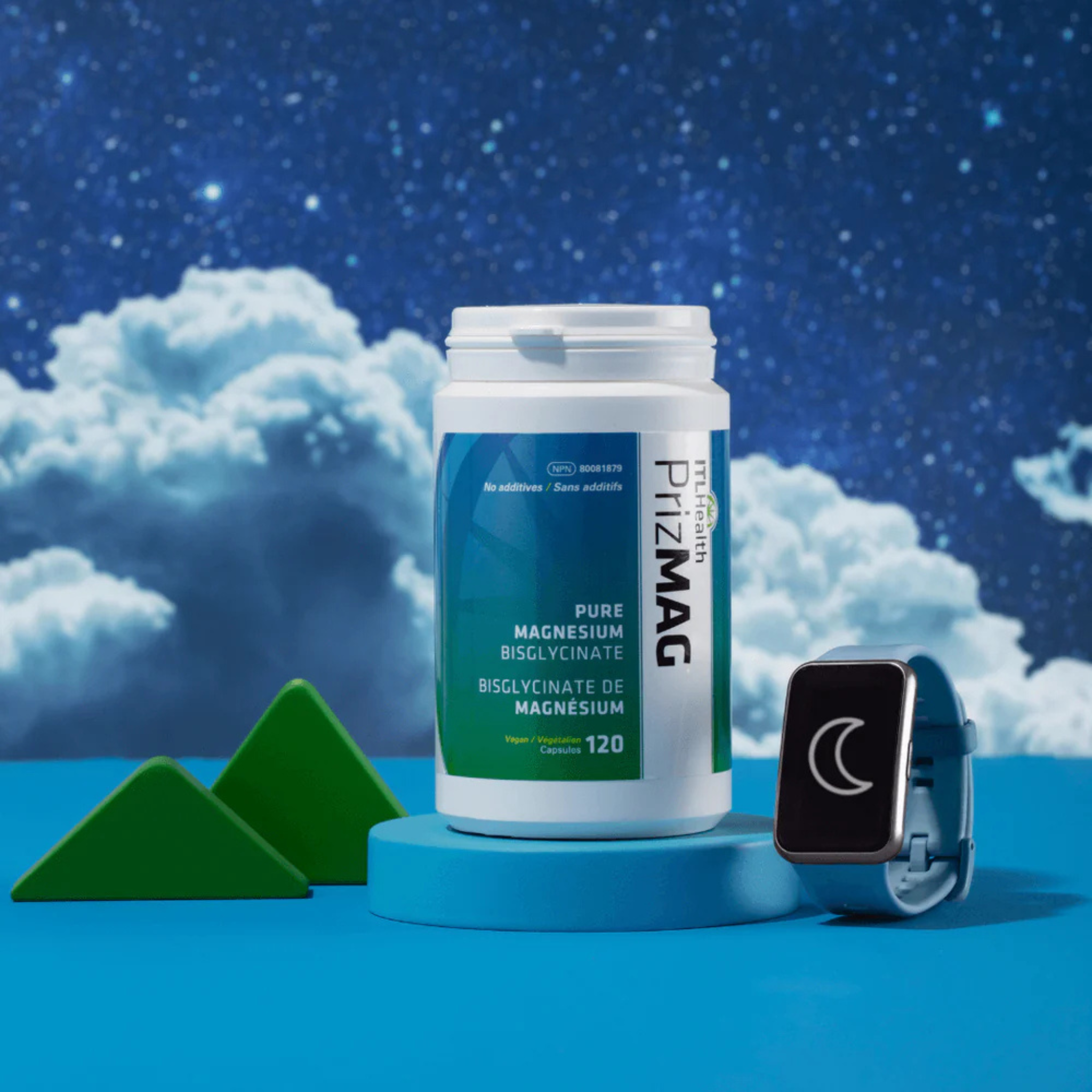 ITL Health - PrizMAG Pure Magnesium Bisglycinate - 120 Veg Capsules