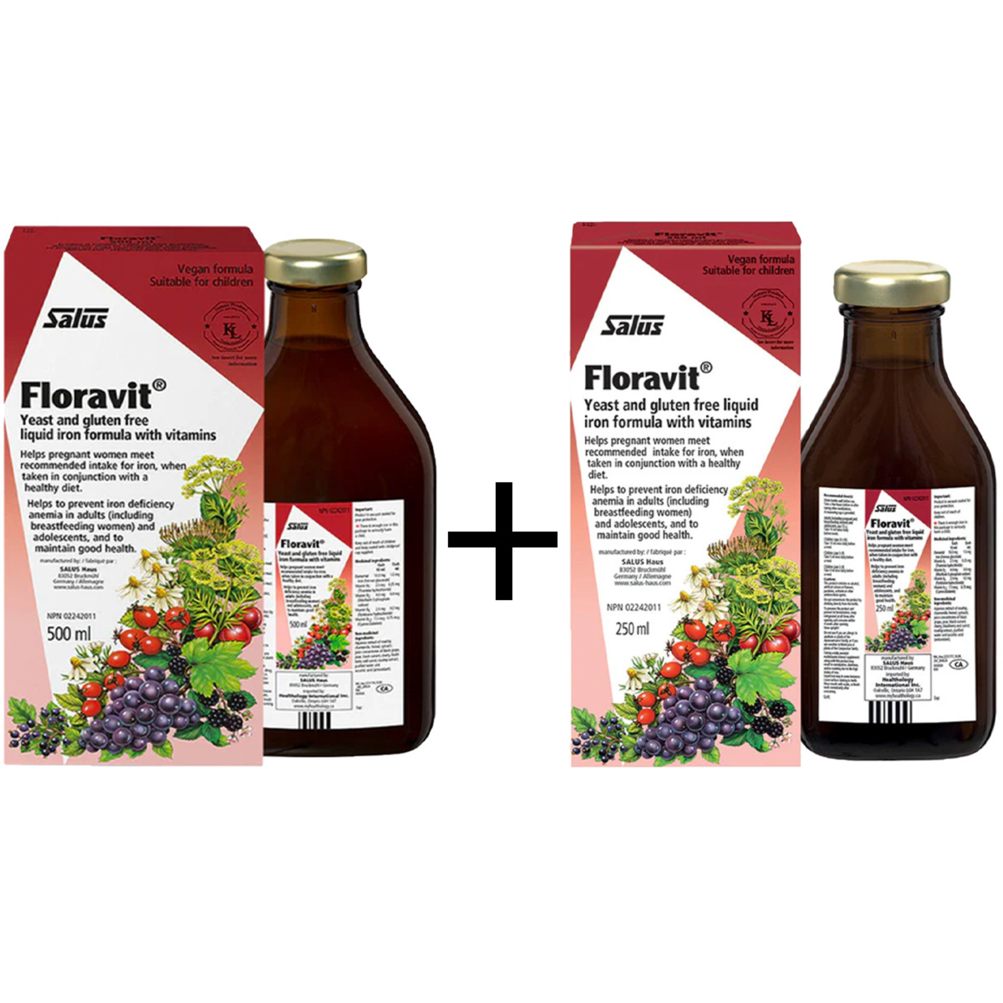Salus - Floravit Liquid Iron Gluten Free