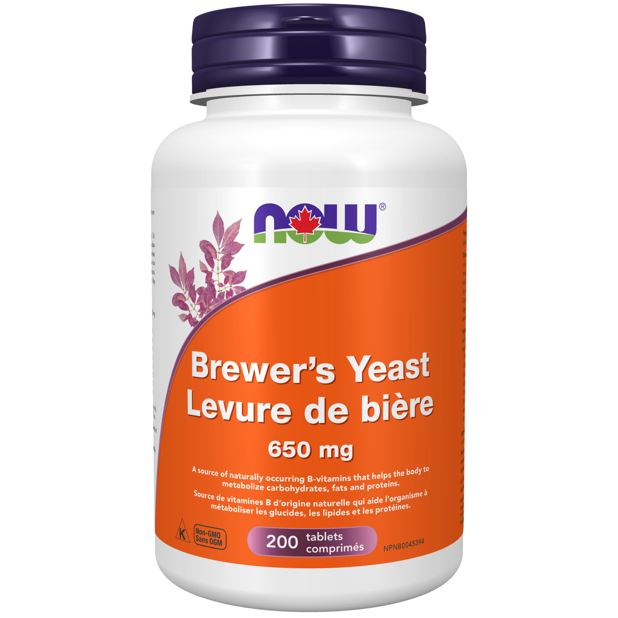 Now - Brewer's Yeast - 650mg 200 Tablets