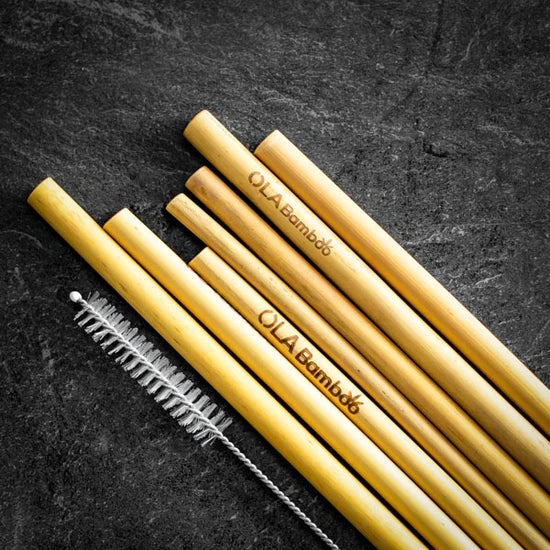 OLA Bamboo - Straws - 6pk