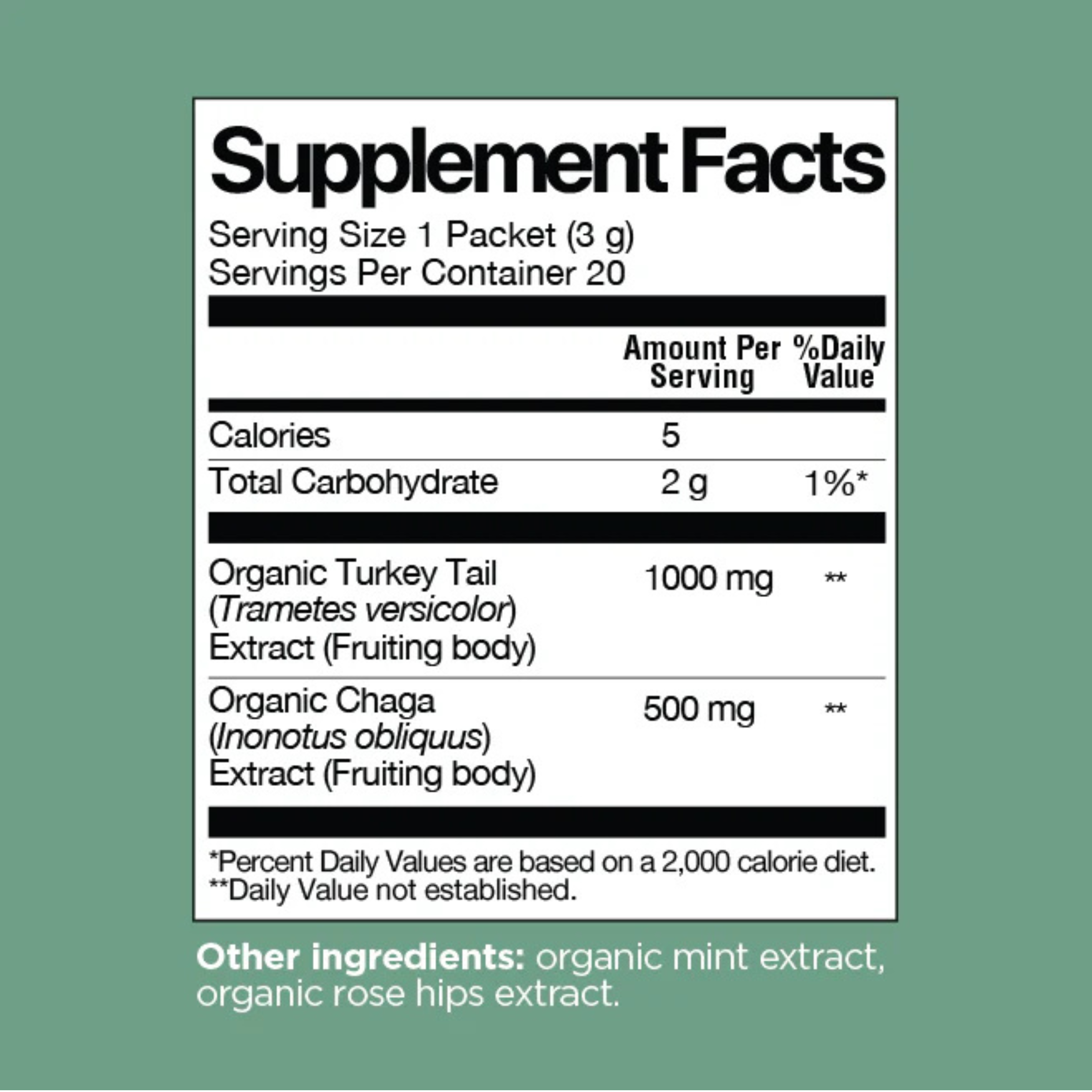 Four Sigmatic - Protect Organic Elixir Mix Immune Support - 60g 20 Packets (DSL BB 08/2026)